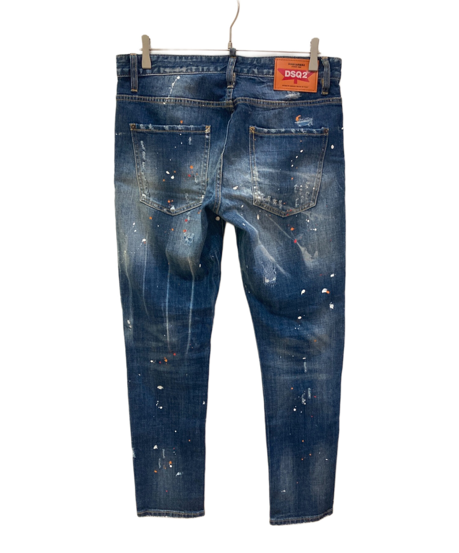中古・古着通販】DSQUARED2 (ディースクエアード) ペイントクラッシュ 
