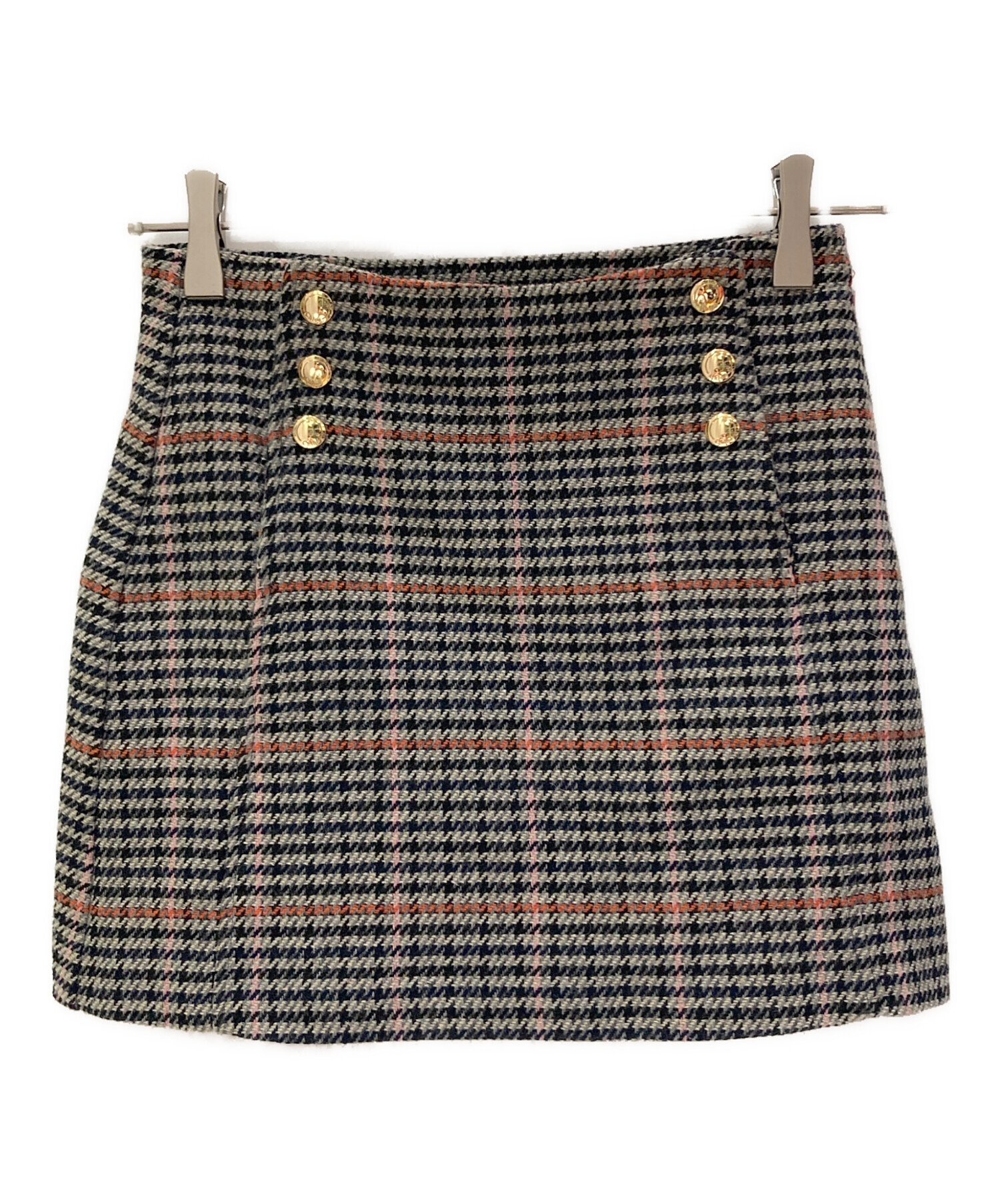 中古・古着通販】Chloe (クロエ) ショートスカート グレー サイズ:10 