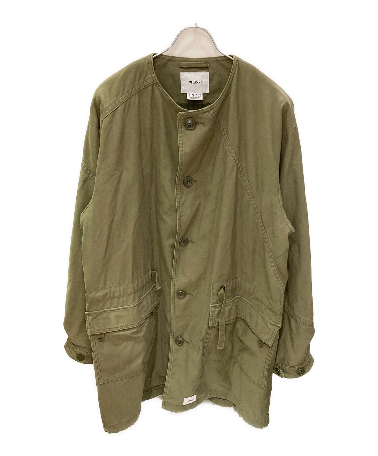 中古・古着通販】WTAPS (ダブルタップス) ミリタリージャケット カーキ 