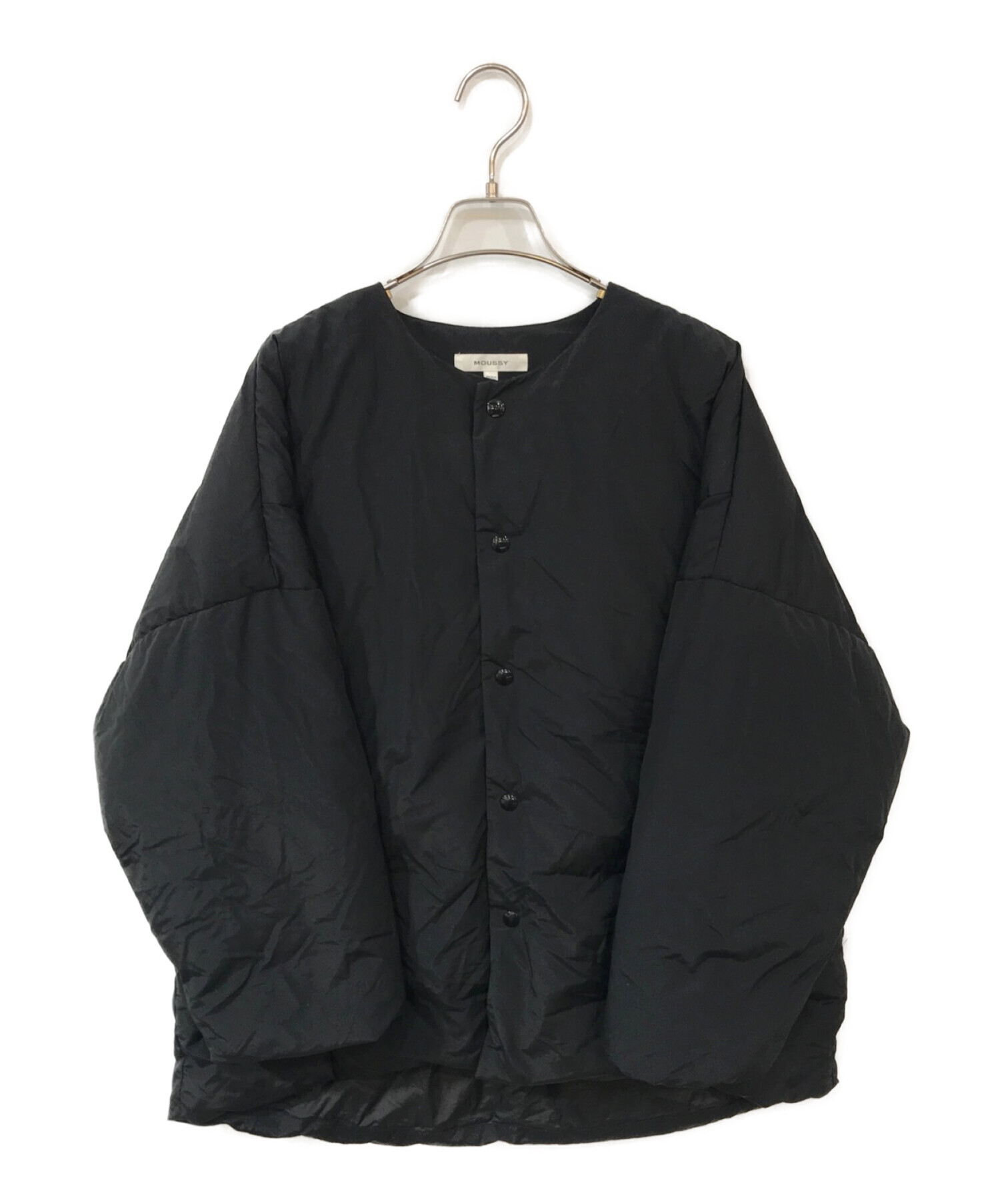 moussy (マウジー) テントオーバーダウンジャケット ブラック サイズ:1