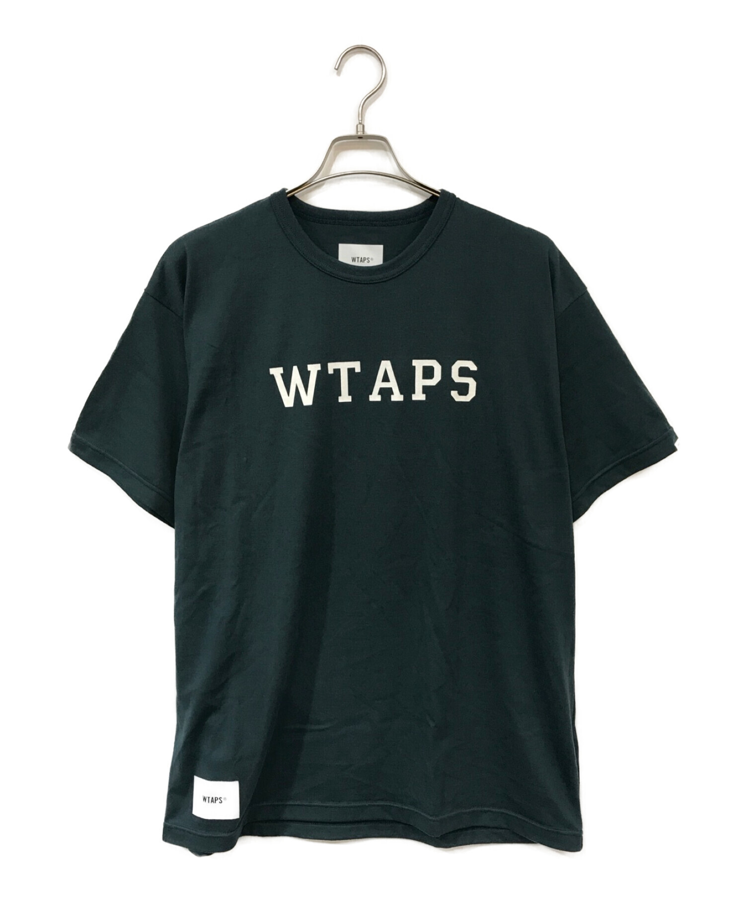Wtaps FLAT 02 Tシャツ ネイビー Mサイズ
