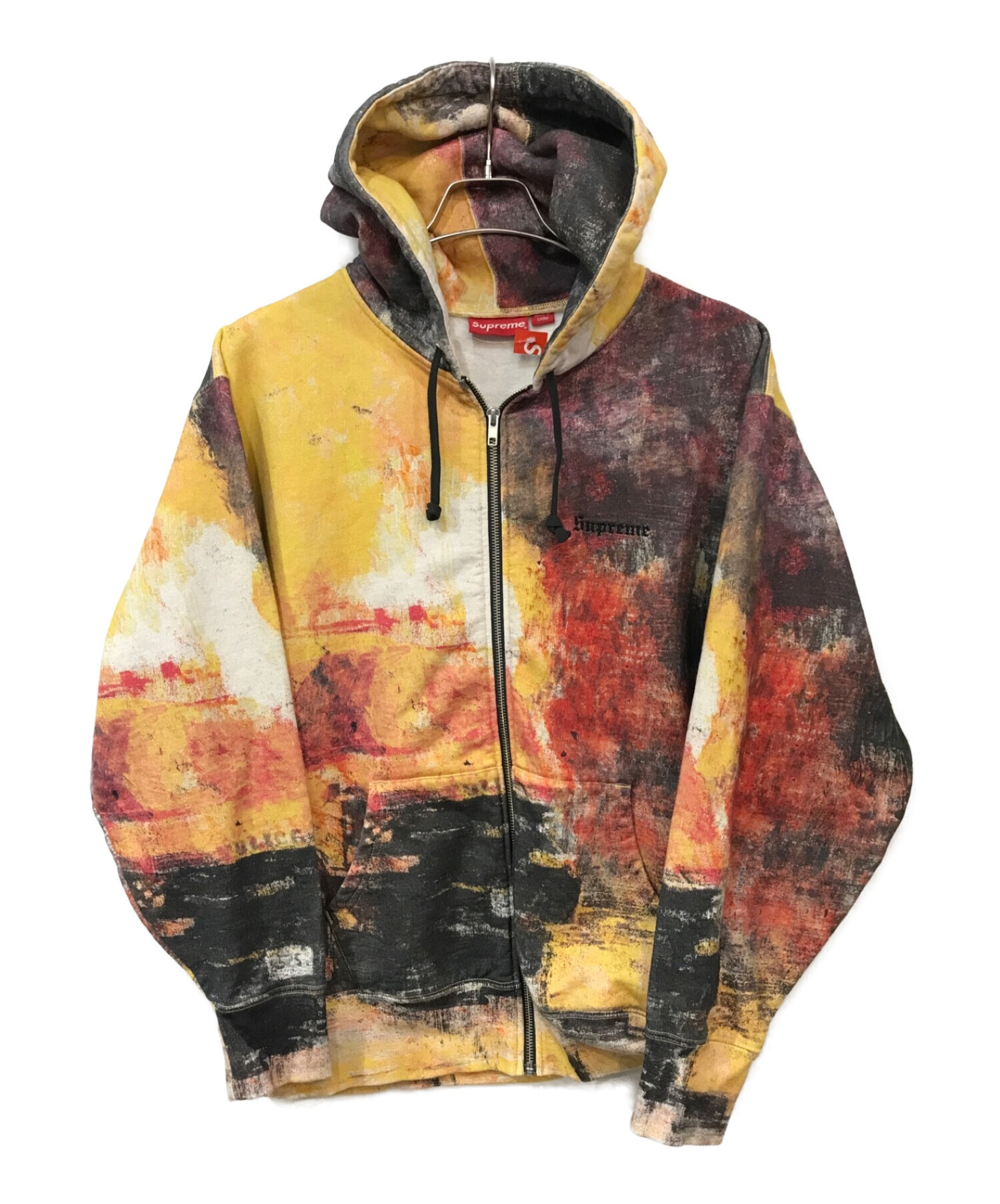SUPREME (シュプリーム) Fire Zip Up Hooded Sweatshirt マルチカラー サイズ:Medium