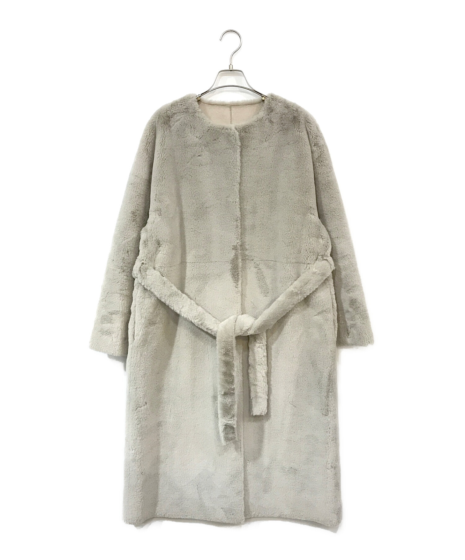 Ameri VINTAGE 2way SOFT BOA LONG COAT AMERI 2way SOFT BOA LONGCOAT