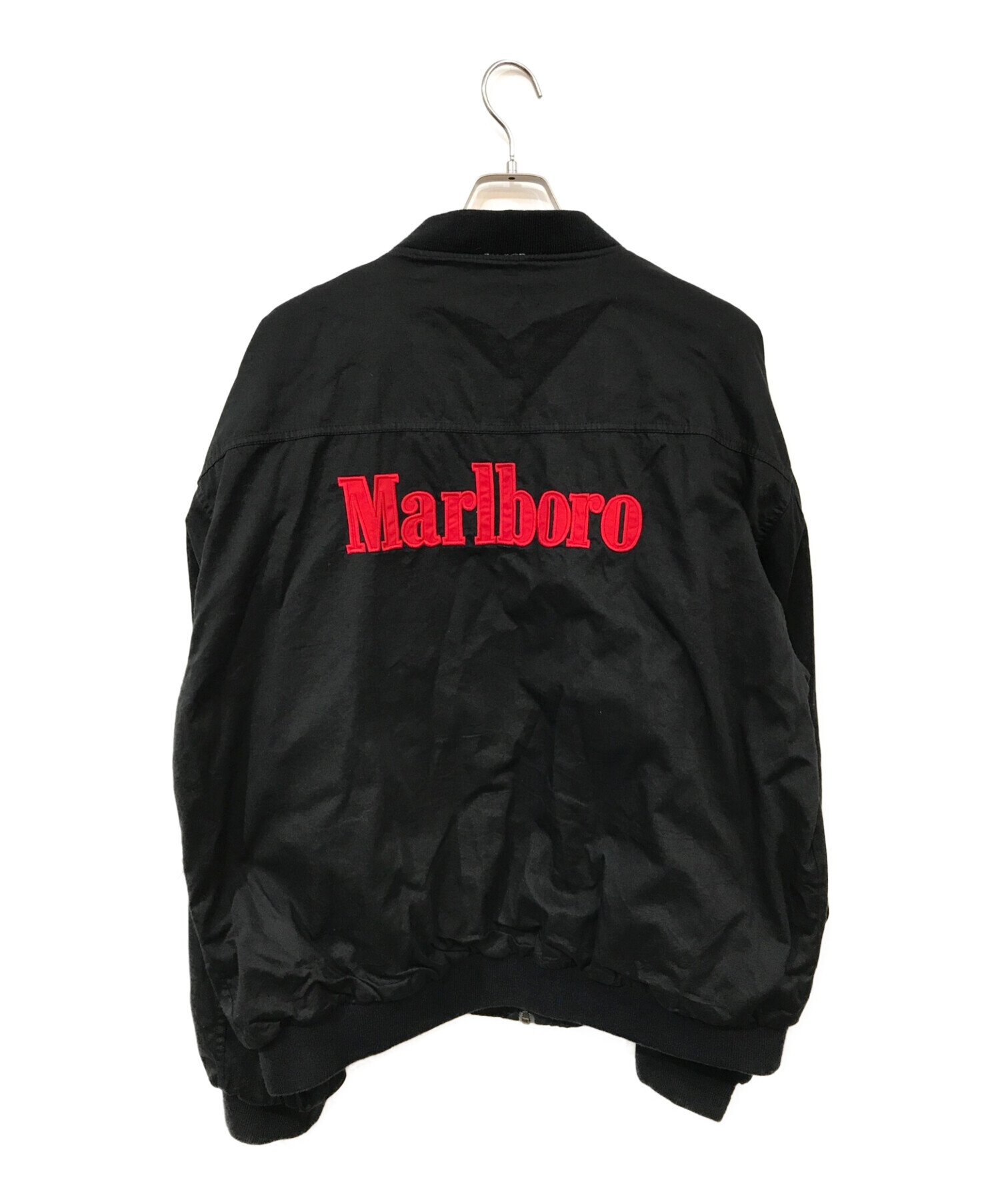 marlboro (マルボロ) リバーシブルブルゾン ブラック×レッド サイズ:XL
