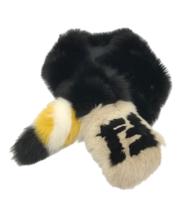中古・古着通販】FENDI (フェンディ) FFモチーフ・テール付きリアル  