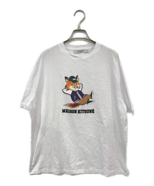 MAISON KITSUNE / メゾンキツネ | Fox T-shirt Tシャツ | XS | ダークグリーン | レディース