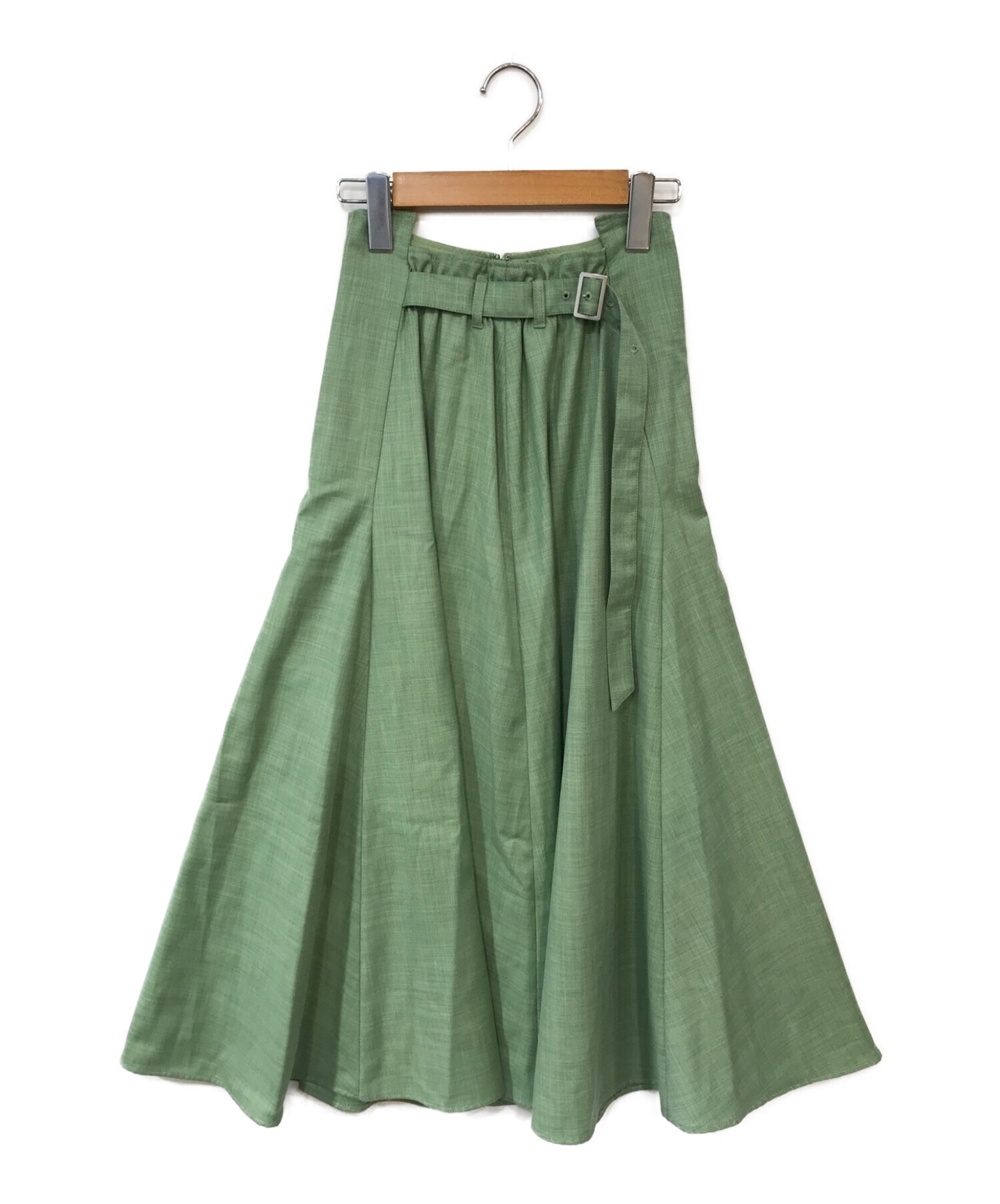 wrapping belted skirt / AMERI VINTAGE