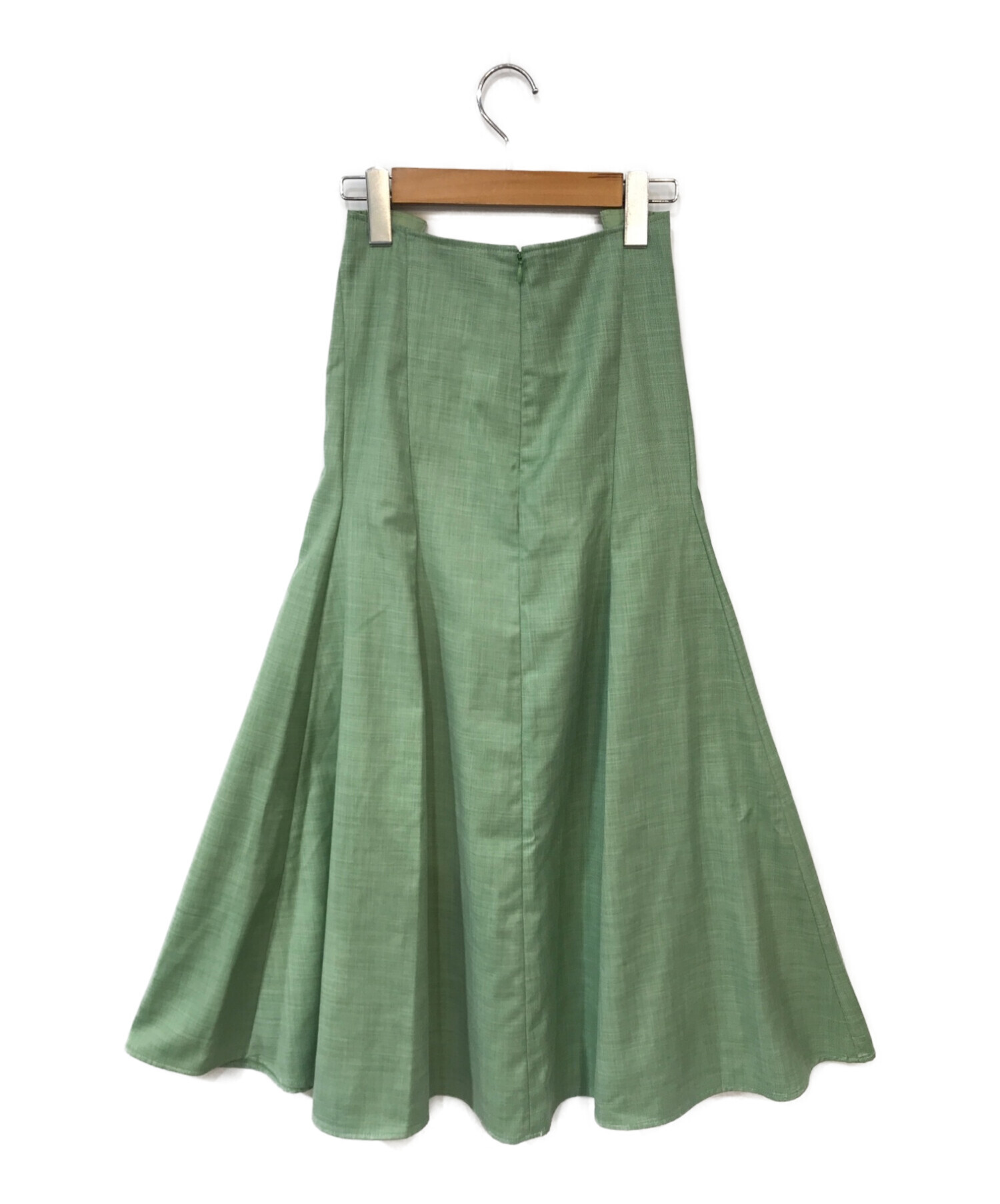 WRAPPING BELTED SKIRT