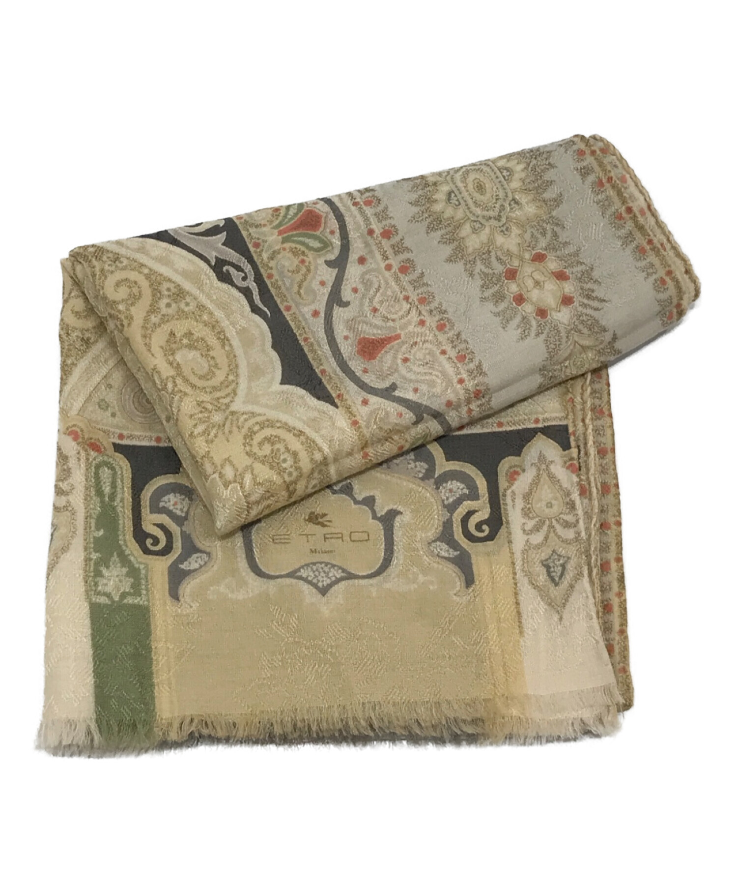 希少レア✨新品未使用タグ付き　エトロ　最高級✨綿毛布✨日本製 レア】エトロ(ETRO) 毛布 日本製(西川産業)