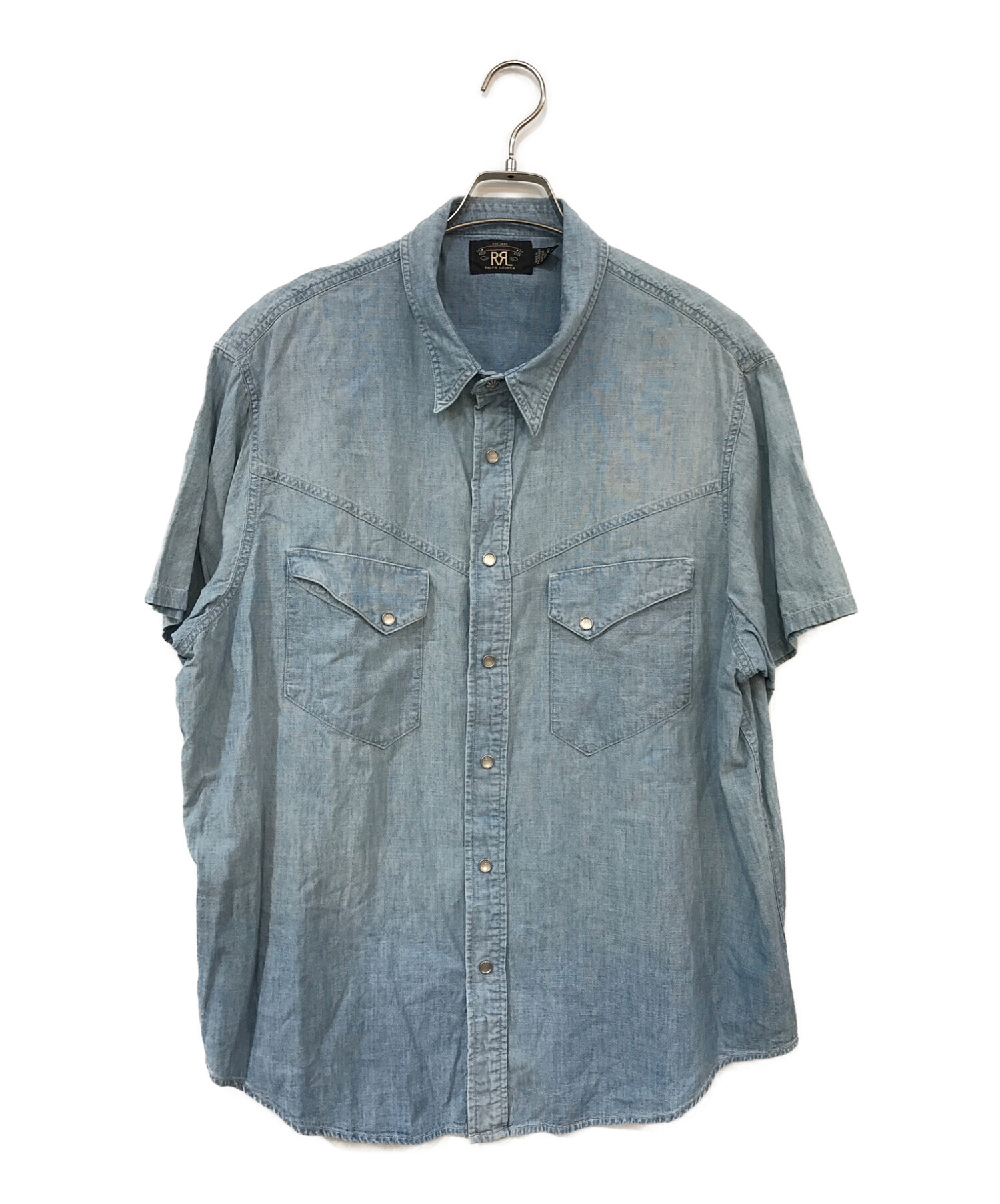 RRL セルビッジデニム ウエスタンシャツ MADE IN USA（RRL等の通販 