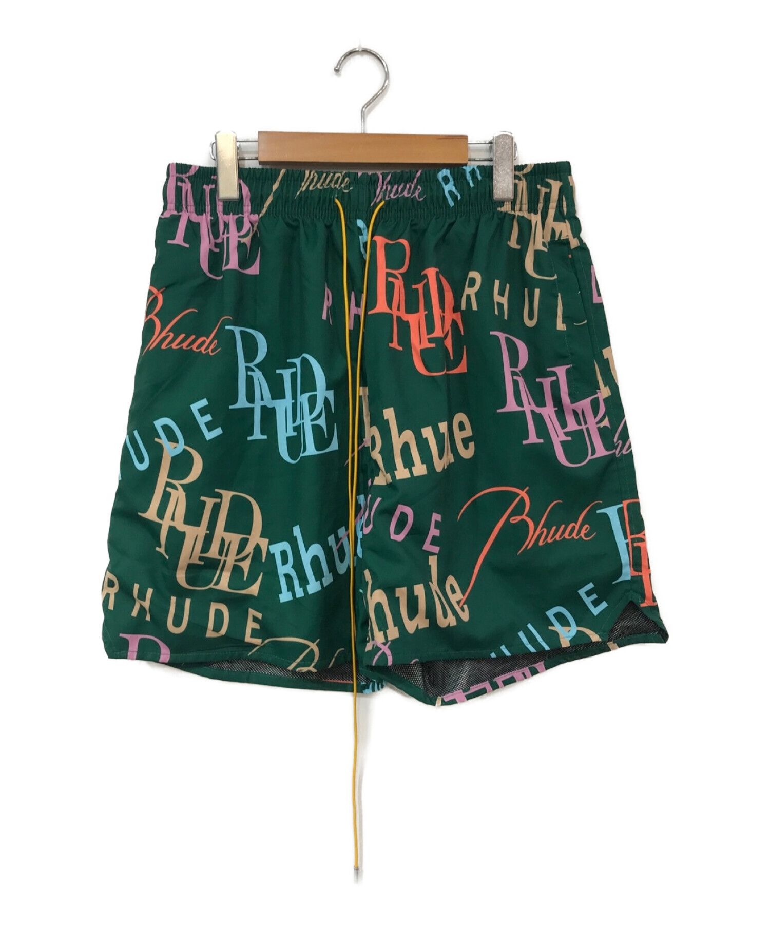 中古・古着通販】RHUDE (ルード) 総柄パンツ グリーン サイズ:L 