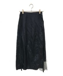 中古・古着通販】PONTI (ポンティ) ラップスカート ネイビー サイズ:F 