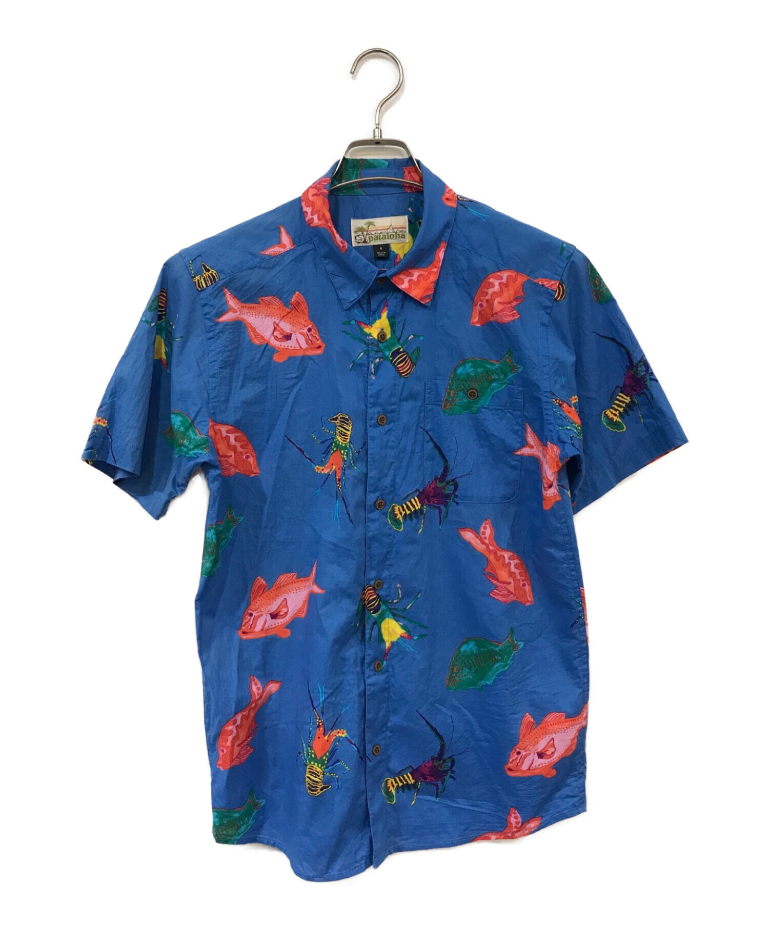 激レア Sサイズ 94年製 acシャツ pataloha 羨ましかっ｜アロハシャツ 