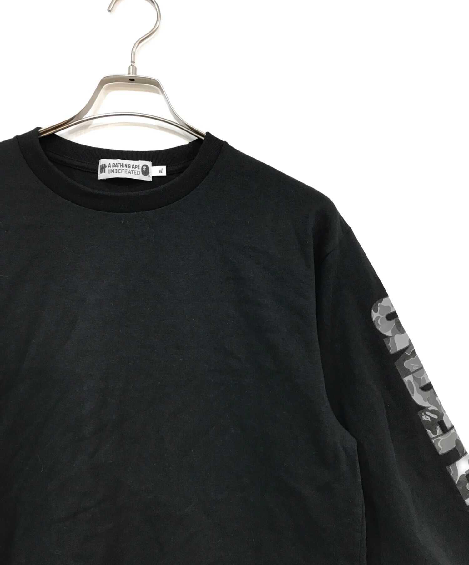 A BATHING APE× UNDEFEATED ロンT-