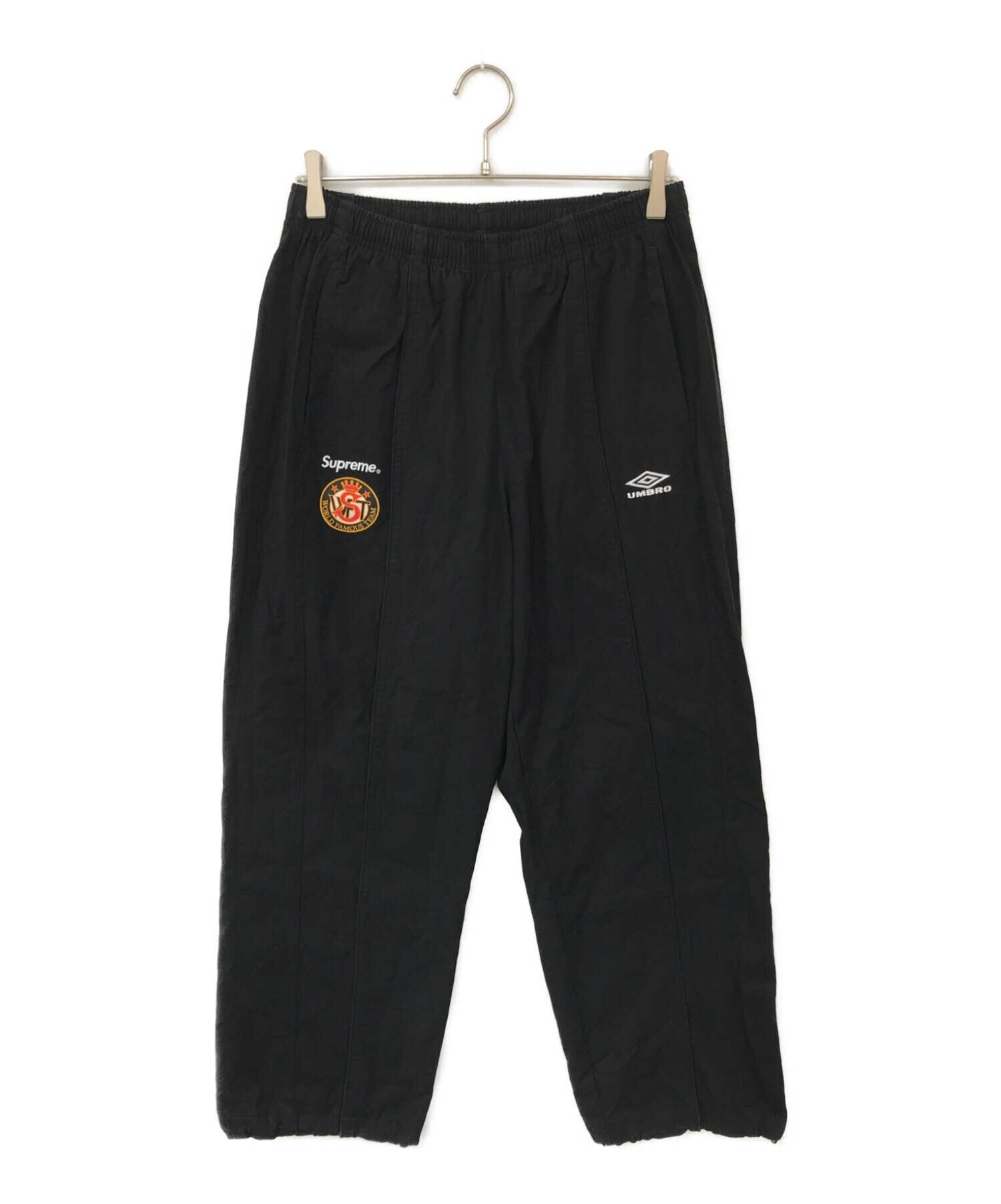 Supreme (シュプリーム) UMBRO (アンブロ) Cotton Ripstop Track pants ブラック サイズ:ASIA M