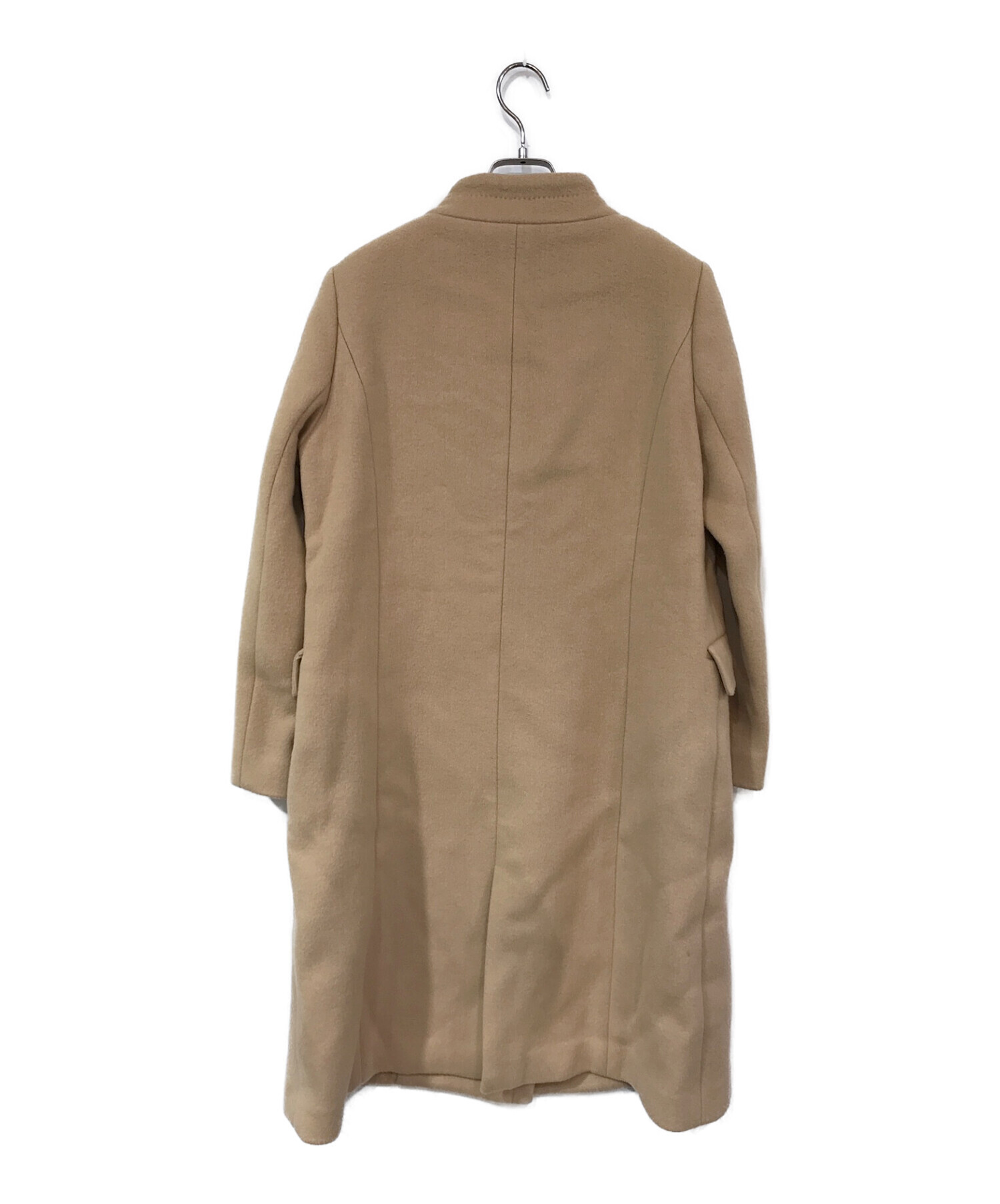 中古・古着通販】M・Fil (エムフィル) ノーカラーコート 