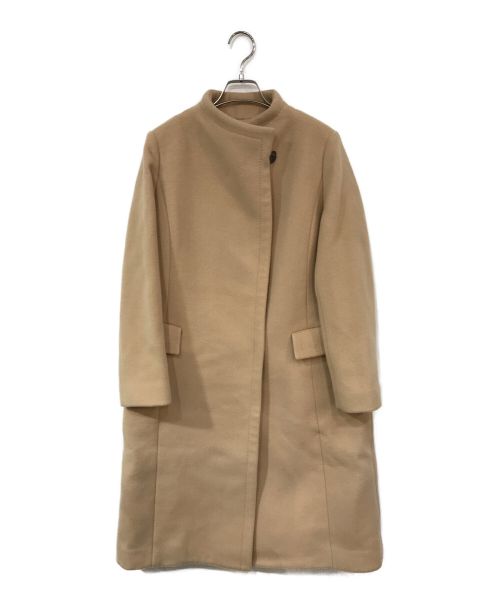 中古・古着通販】M・Fil (エムフィル) ノーカラーコート 