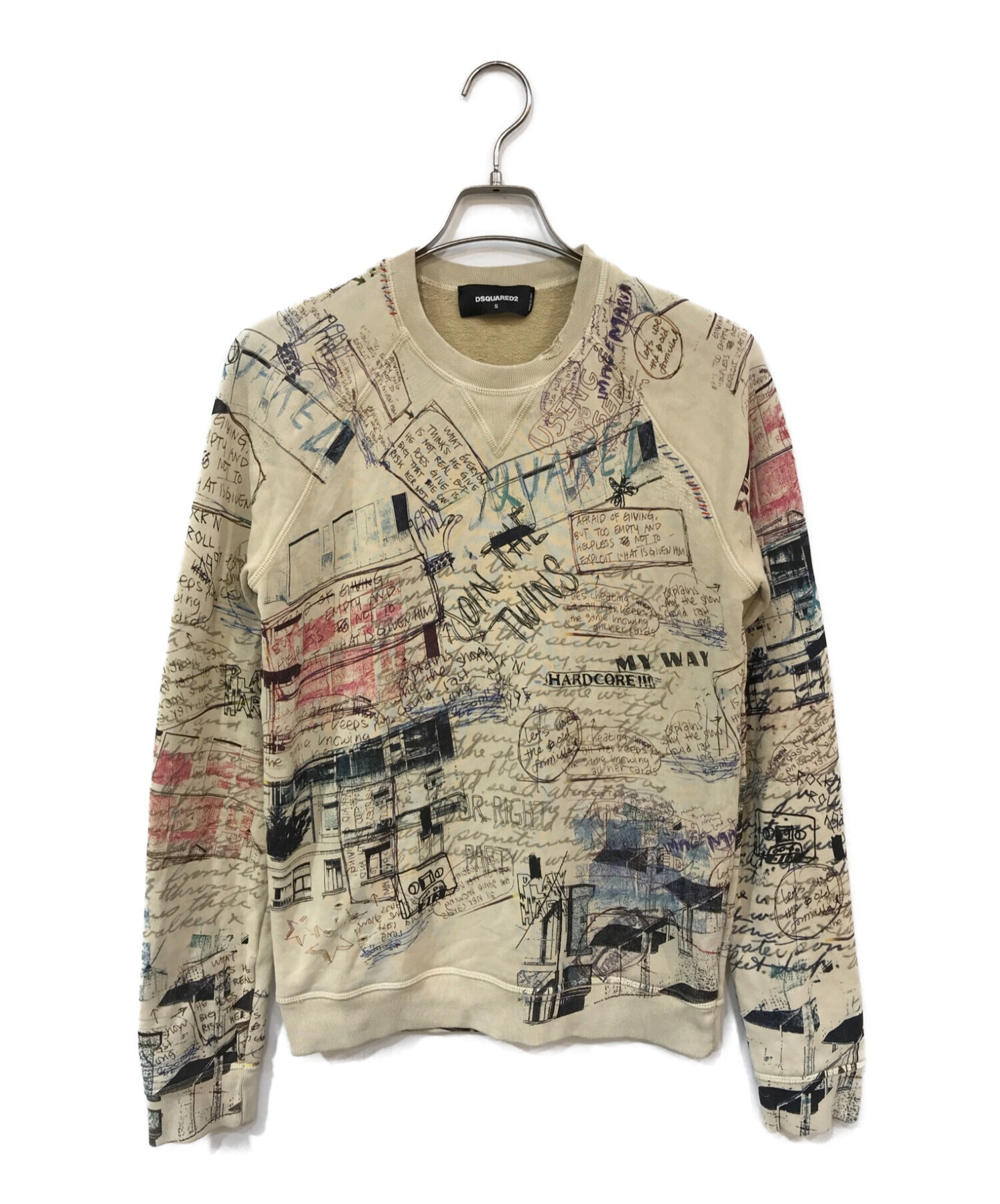 中古・古着通販】DSQUARED2 (ディースクエアード) ダメージ加工 