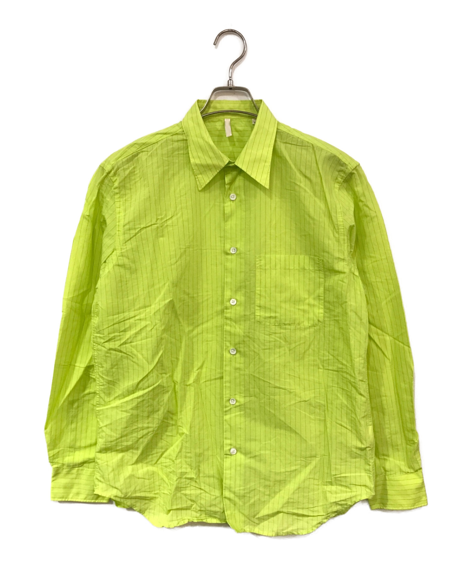 中古・古着通販】SUNFLOWER (サンフラワー) ADRIAN SHIRT グリーン 