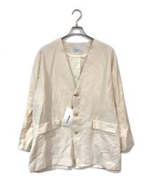 08sircus Co/Li ratine collarless jacket