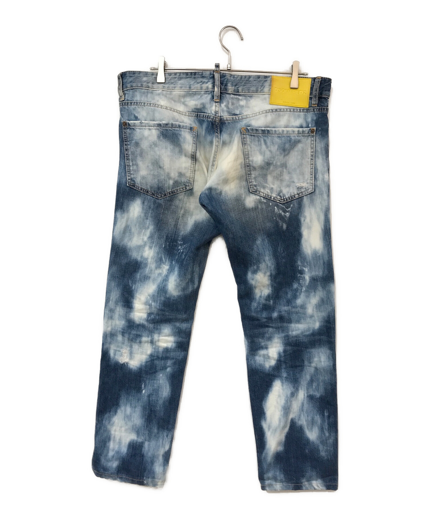 中古・古着通販】DSQUARED2 (ディースクエアード) デニムパンツ ブルー  