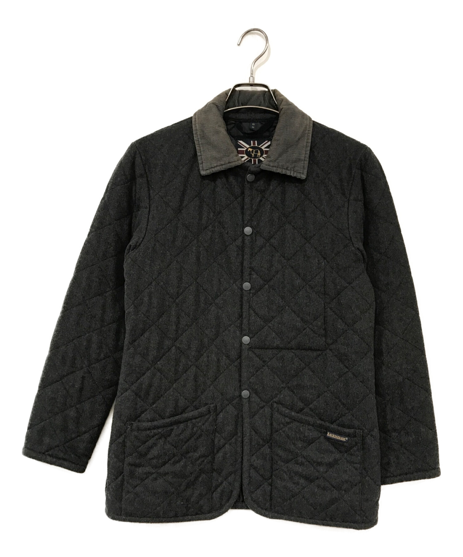 美品☆LAVENHAM キルティングジャケット レオパード裏ボア 希少 美品☆LAVENHAM キルティングジャケット レオパード裏ボア 希少