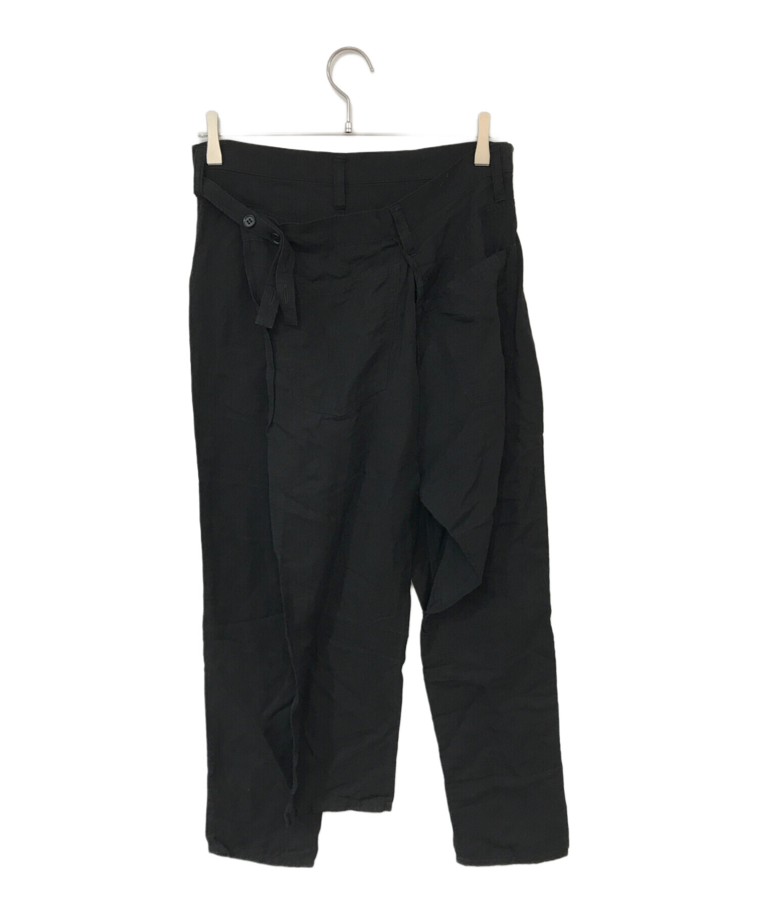 中古・古着通販】YOHJI YAMAMOTO (ヨウジヤマモト) 変形テーパード 