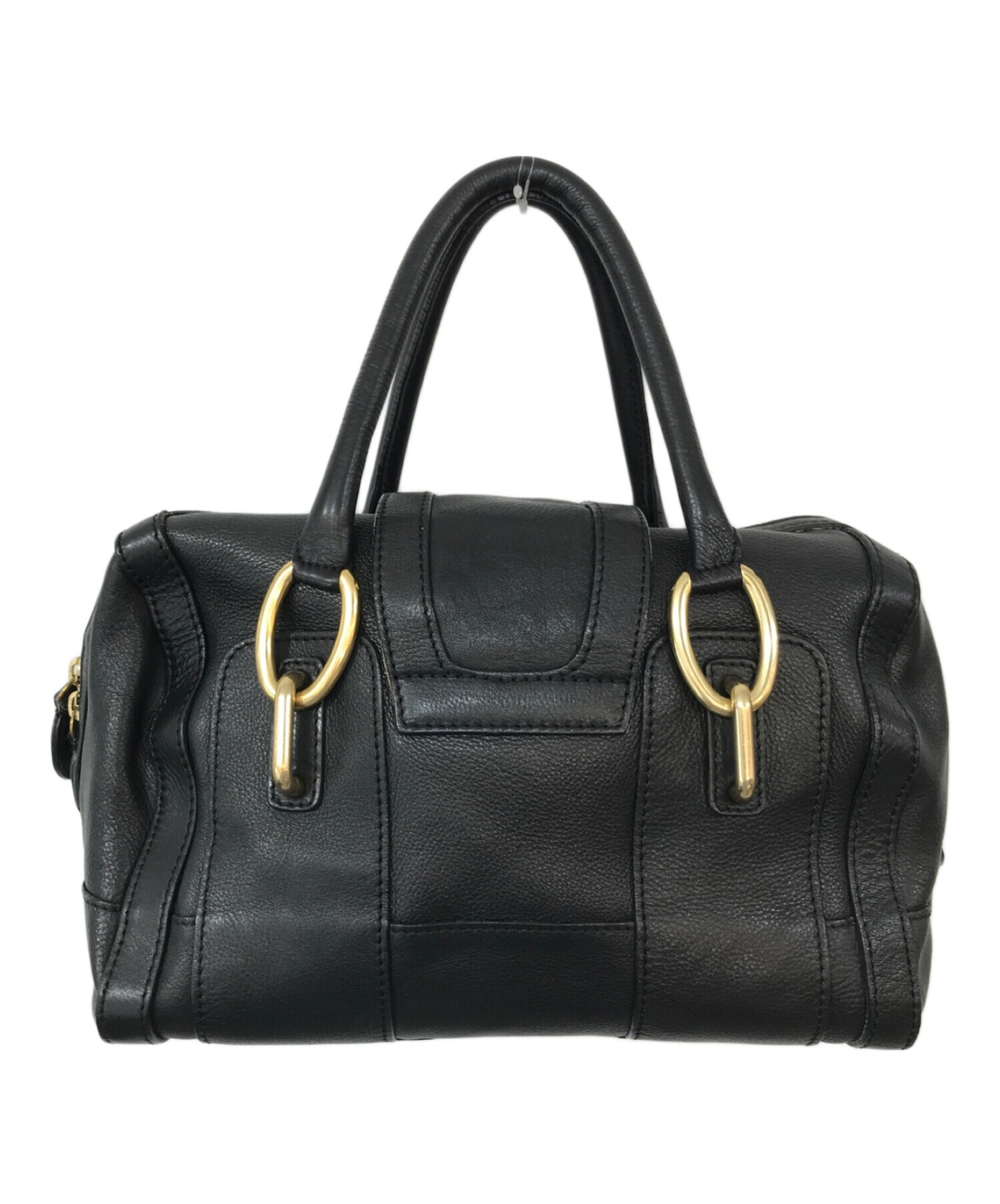 PaulStuartポールスチュアートレザーボストンバッグ