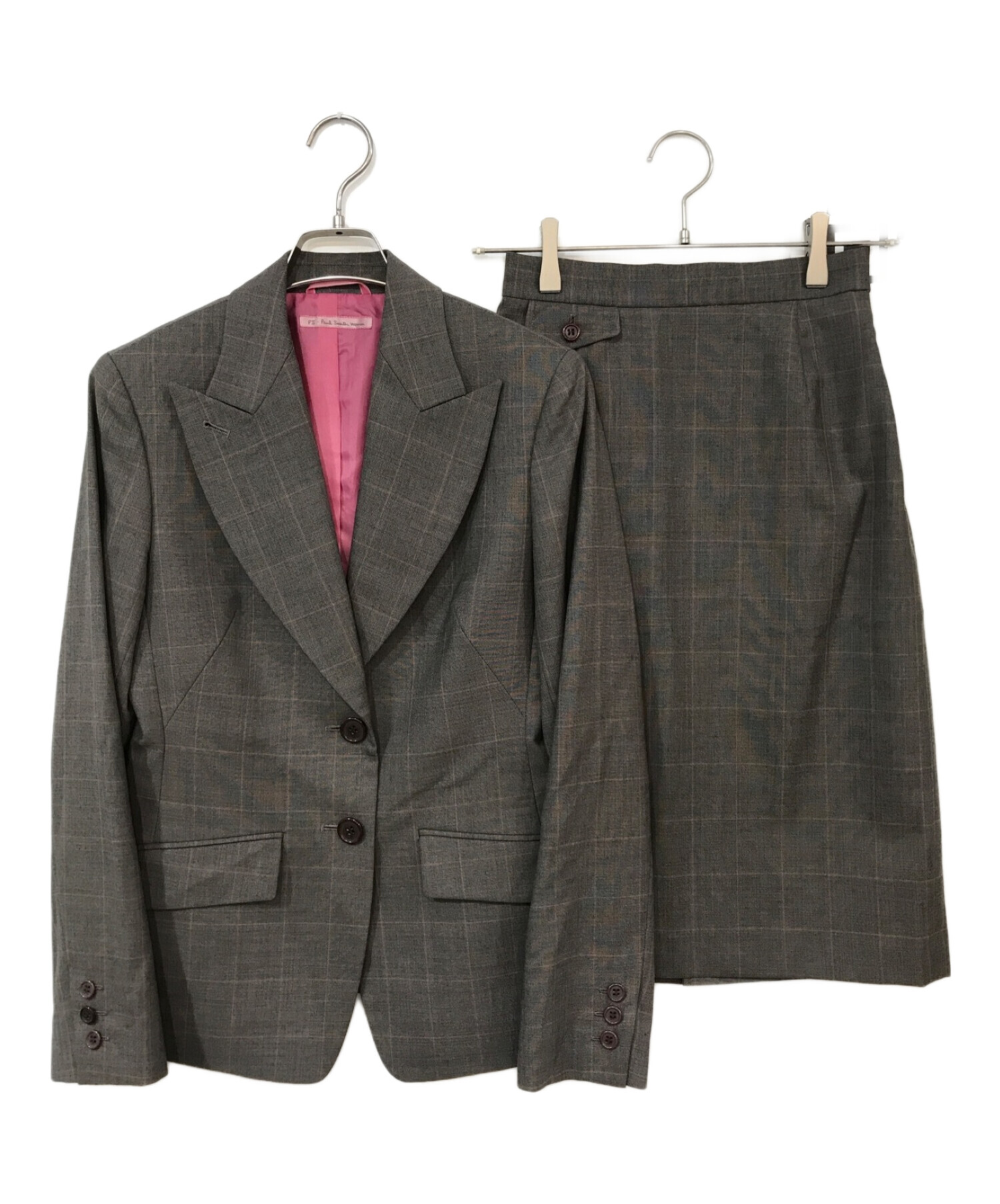 【現行品】【大きいサイズ】Paul Smith スカートスーツセットアップ 現行品】【大きいサイズ】Paul Smith スカートスーツセットアップ