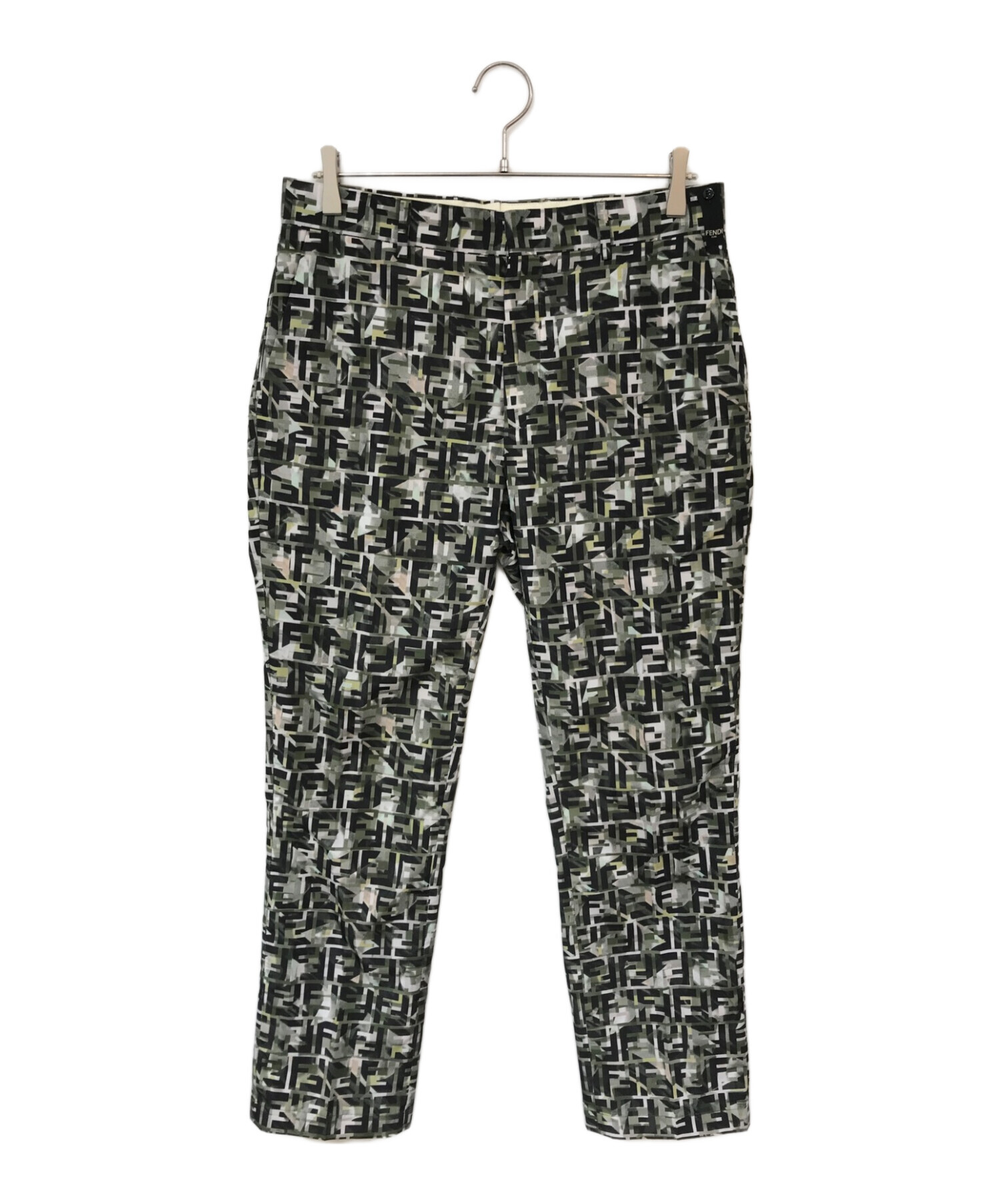 美品ꕥ 21ss フェンディ FF ズッカ柄 ショートパンツ ライトピンク 36