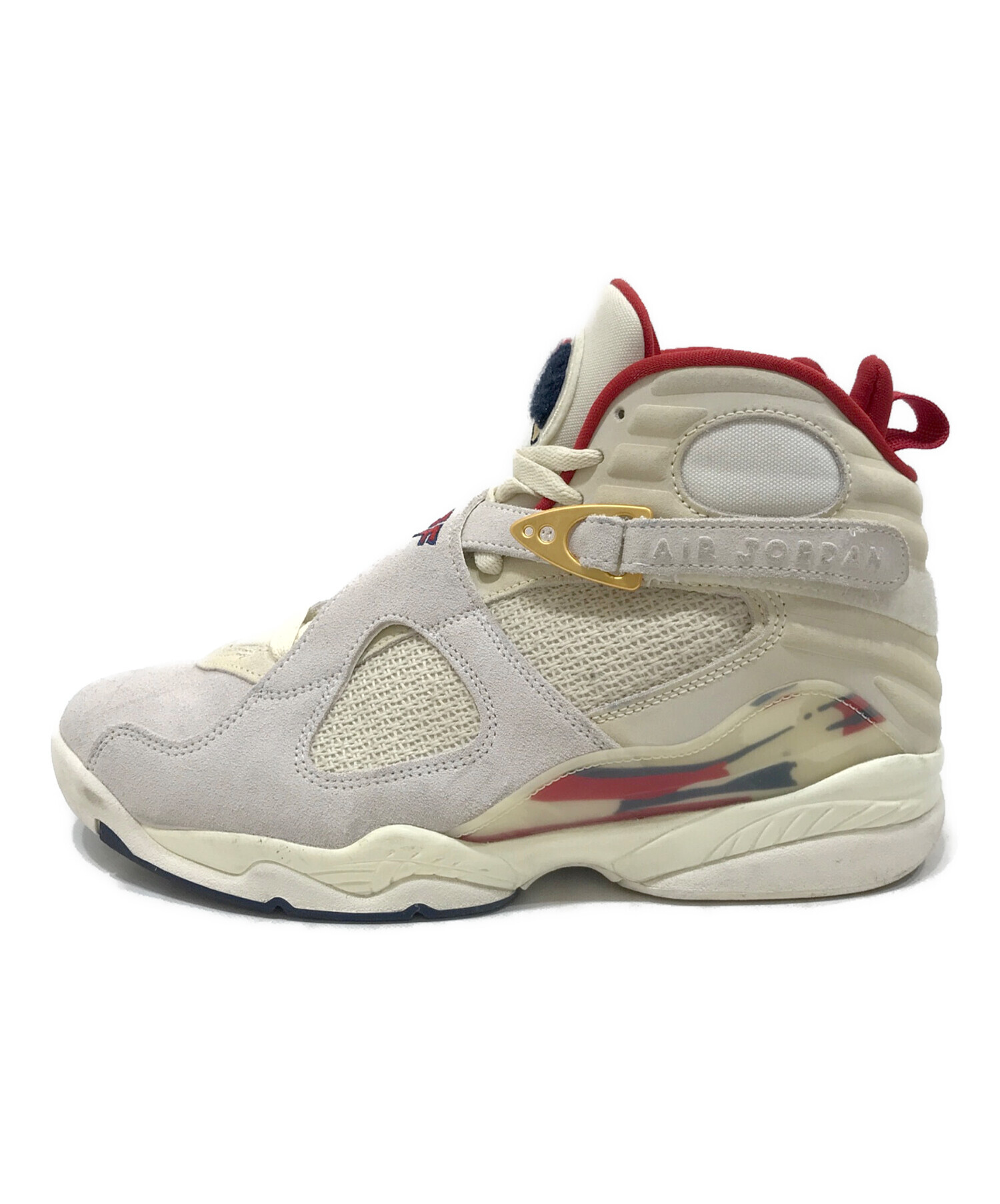 中古・古着通販】NIKE (ナイキ) Air Jordan 8 Retro S ホワイト×レッド
