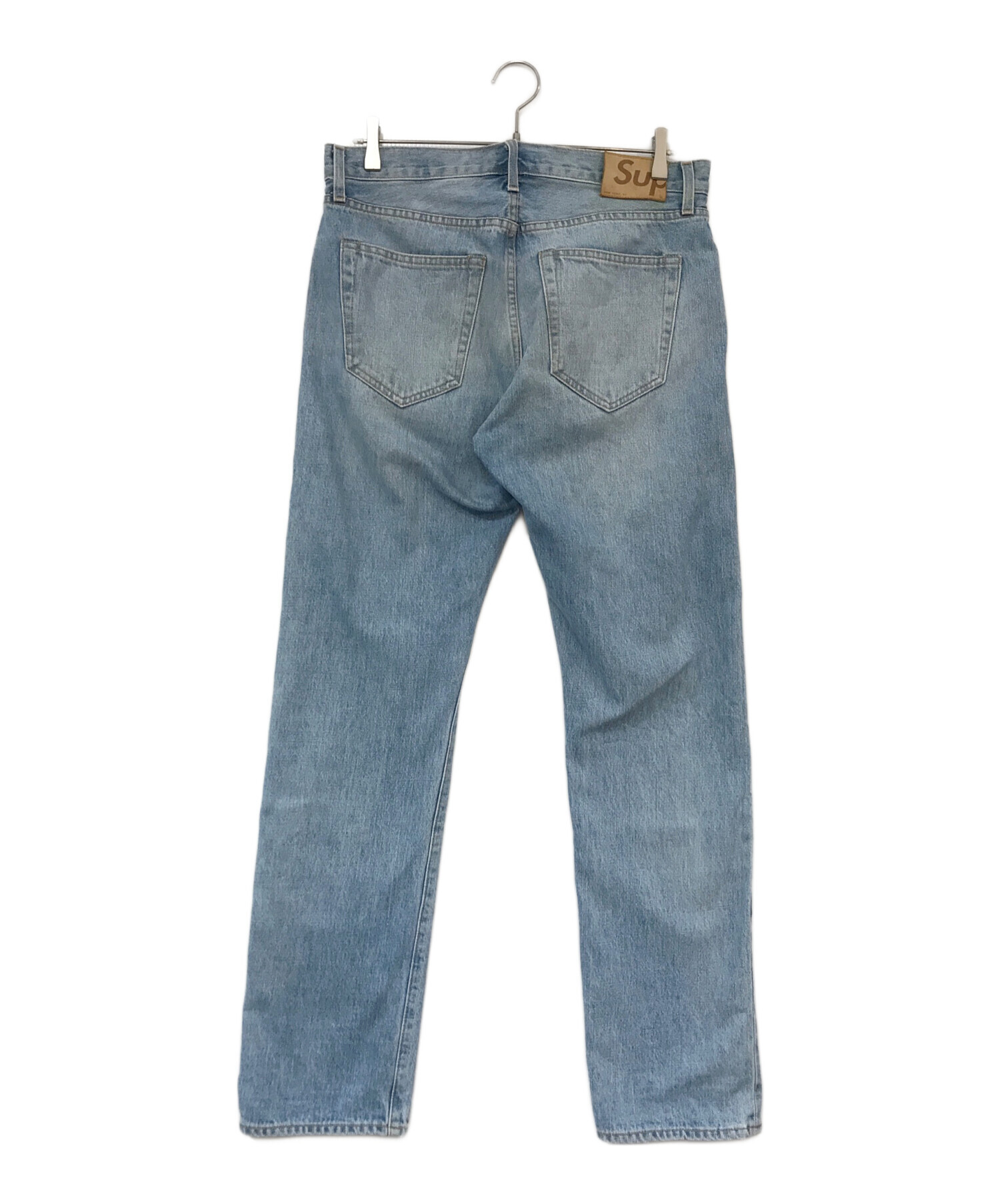 中古・古着通販】SUPREME (シュプリーム) ウォッシュドデニム ブルー 
