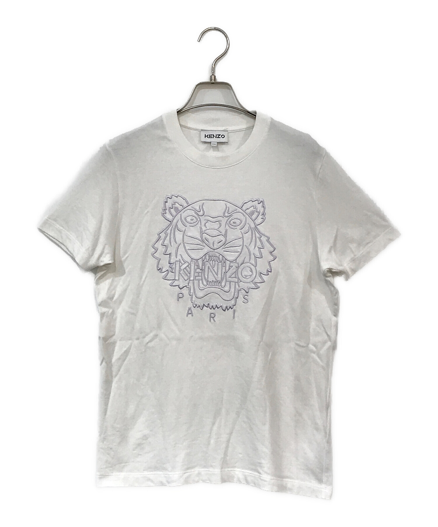 KENZOケンゾーのクリーム色シルクトップス XS美品｜レディース