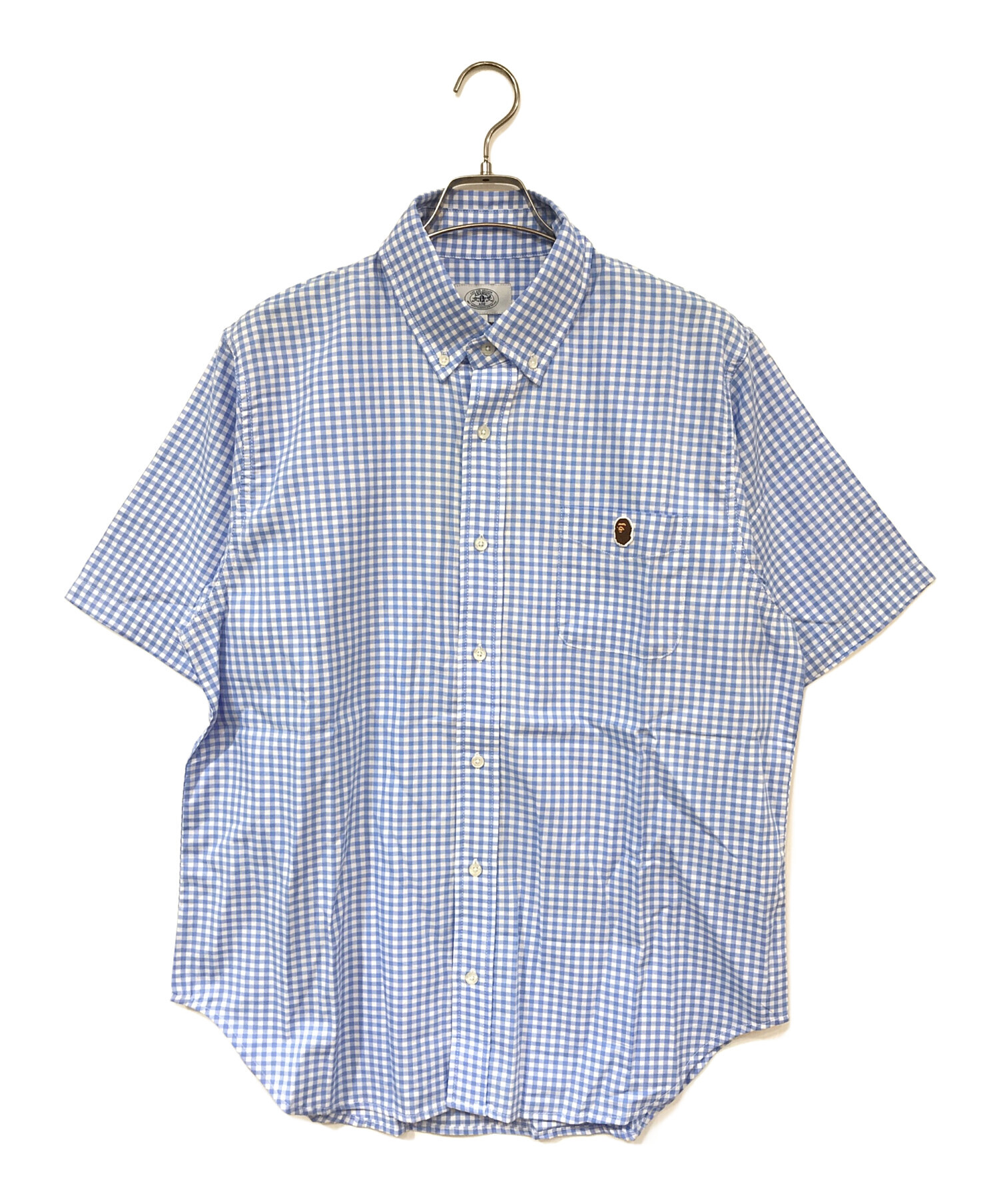 A おもろ BATHING APE ボタンダウンシャツ 星柄 サイズXL 
