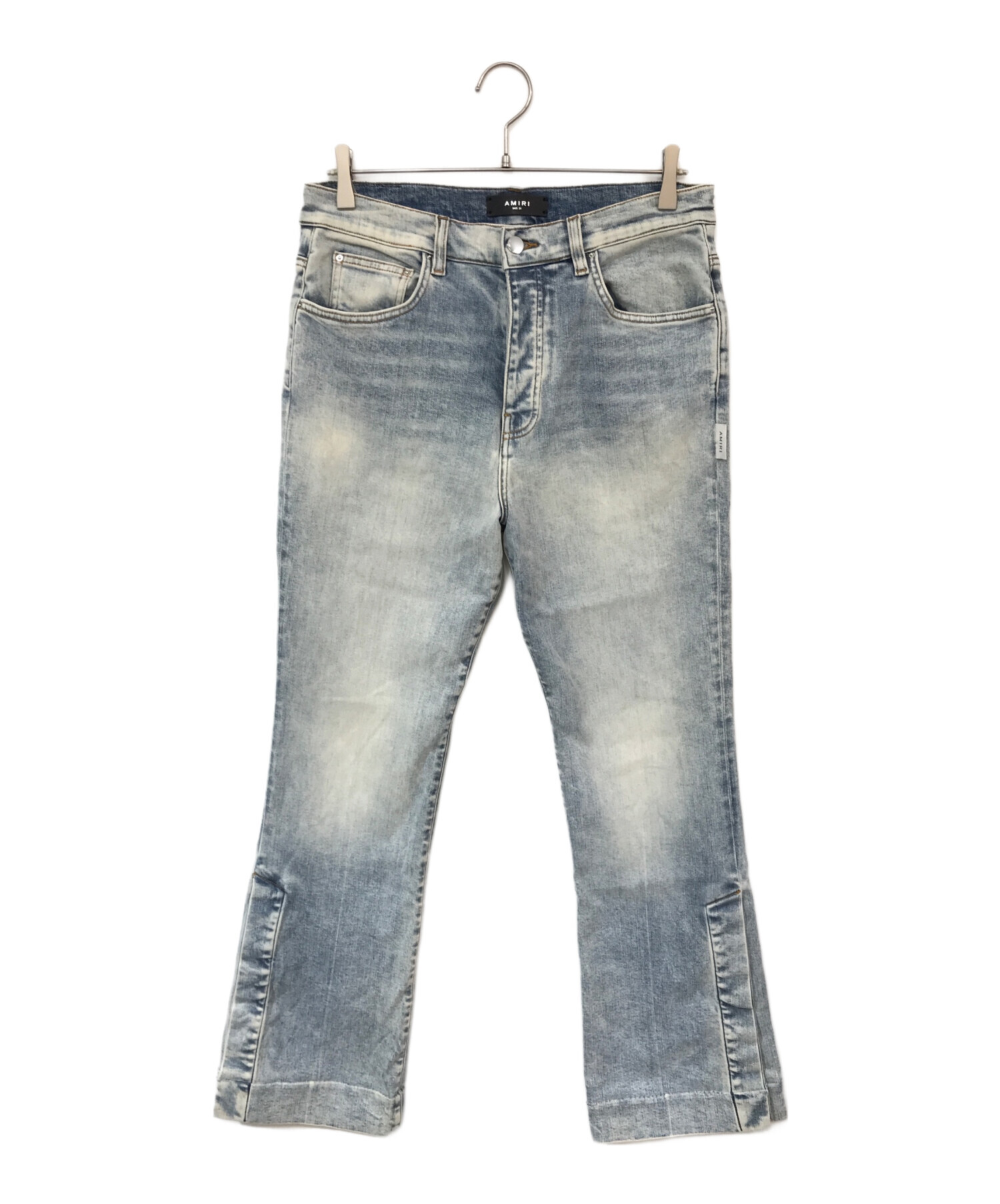 中古・古着通販】AMIRI (アミリ) フレアデニムパンツ ブルー サイズ:31  