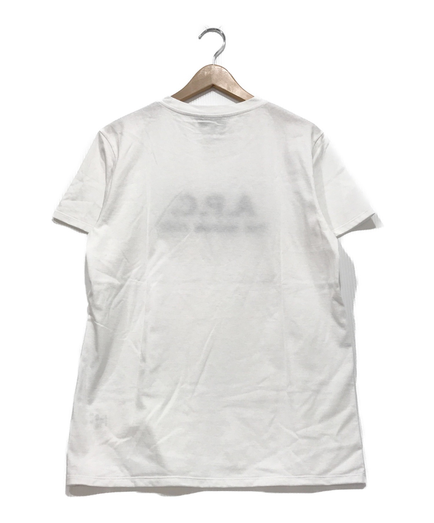 A.P.C. (アーペーセー) 刺繍ロゴTシャツ ホワイト サイズ:M