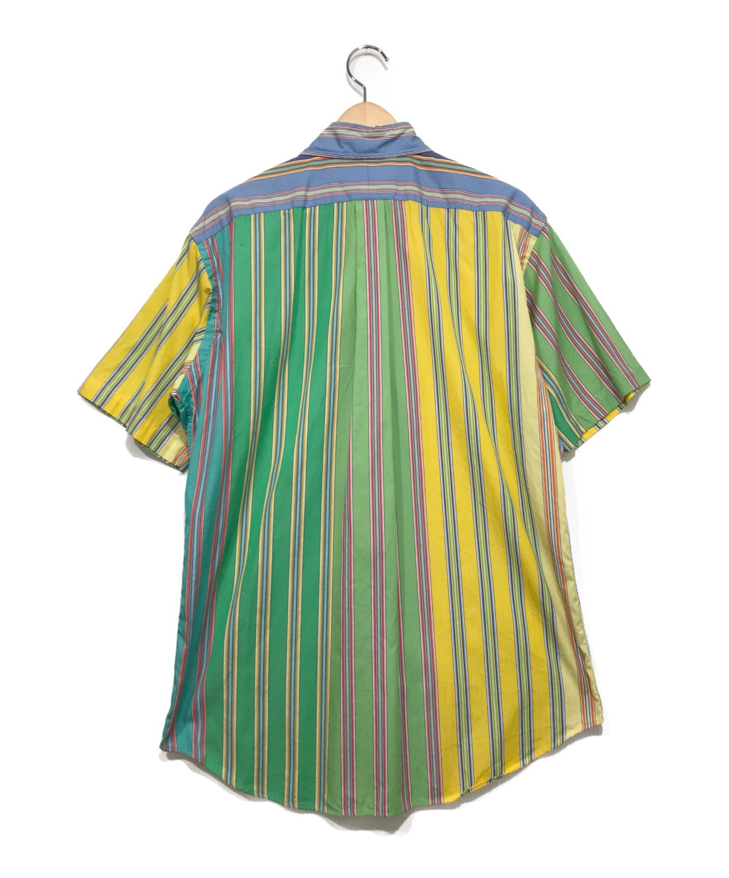 RALPH LAUREN (ラルフローレン) クレイジーパターン半袖シャツ マルチカラー サイズ:L ストライプ