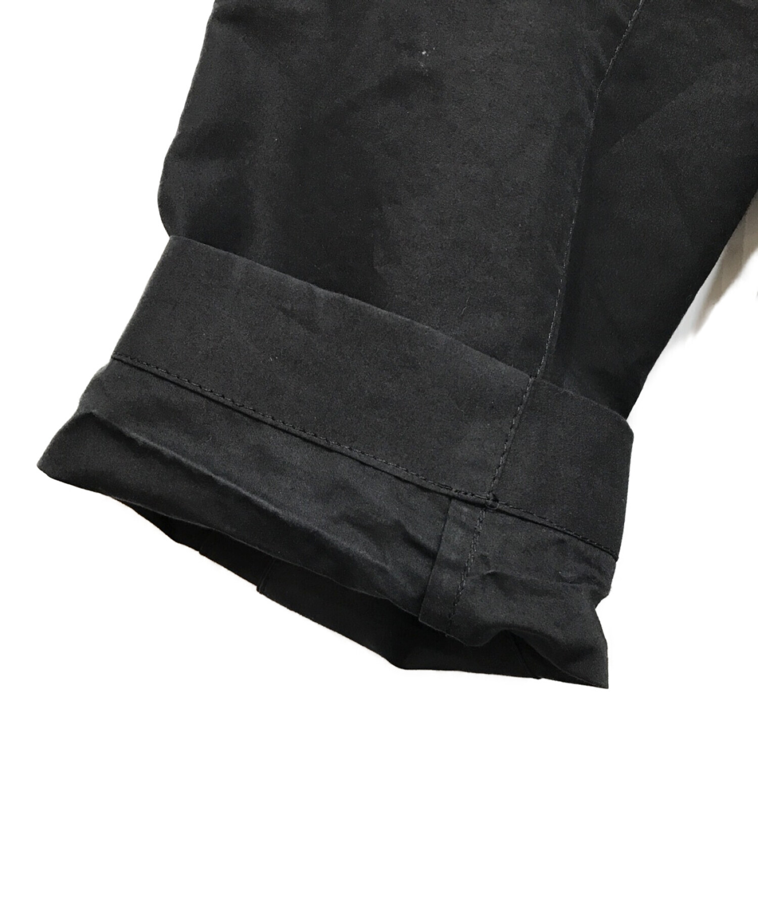 INSPINCT (インスピンクト) コットン＆シルクCPOシャツブルゾン ブラック サイズ:1