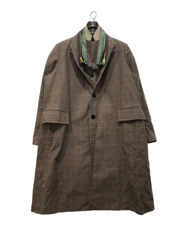 sacai レイヤードコート