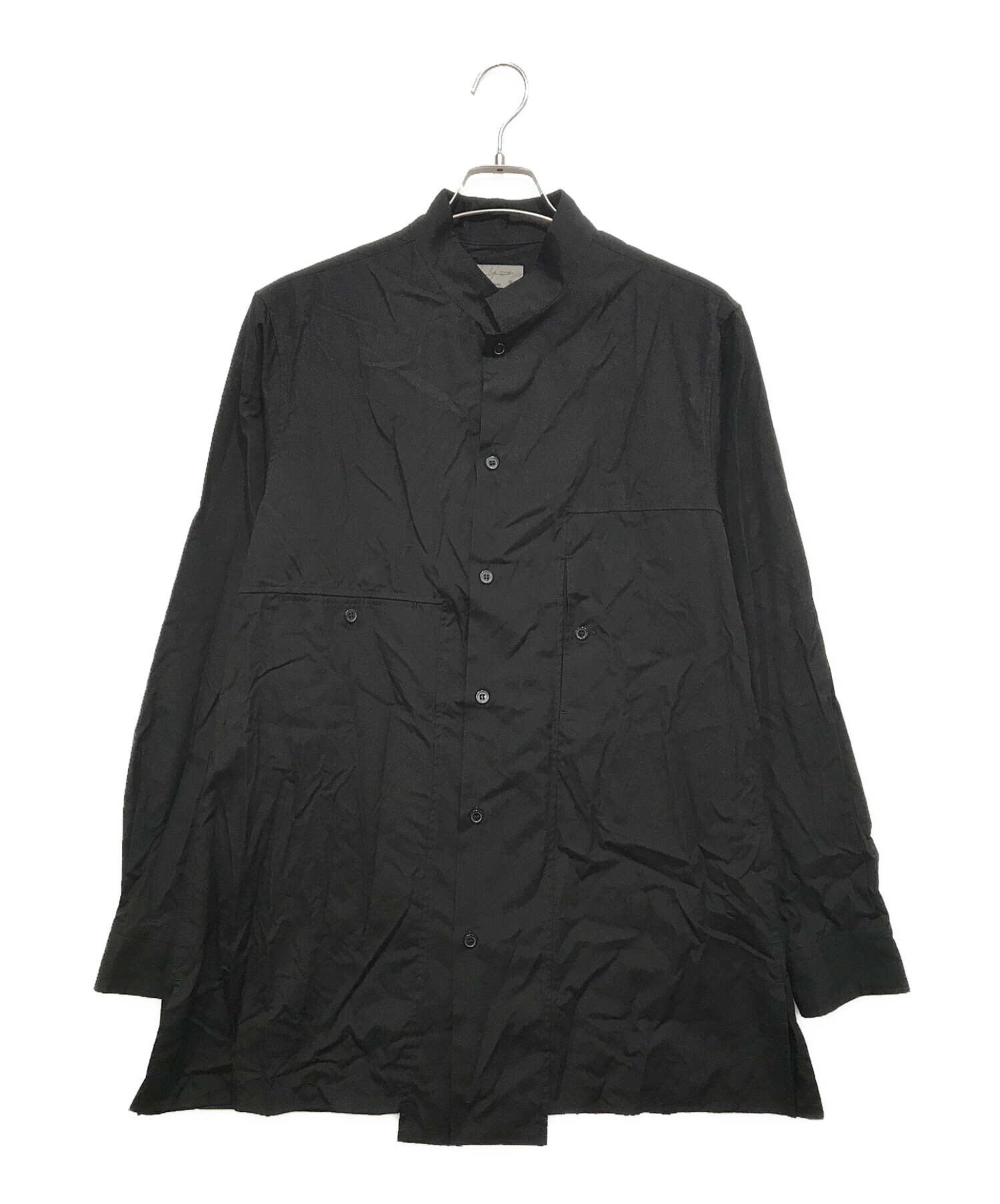 ヨウジヤマモトプールオム Yohji Yamamoto 90年代 開襟 シャツ