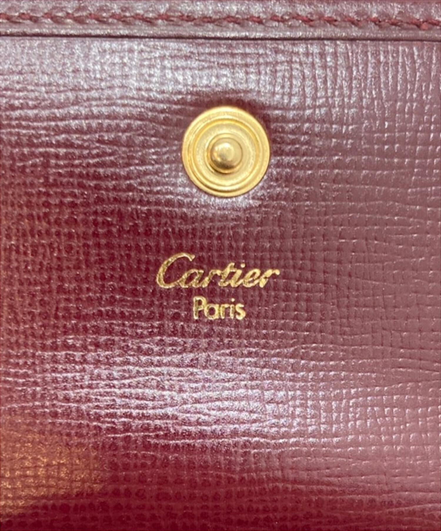 Cartier (カルティエ) コインケース ボルドー