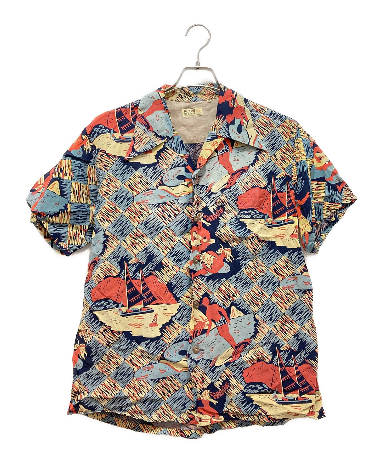 中古・古着通販】KEONI OF HAWAII (ケオニオブハワイ) アロハシャツ 