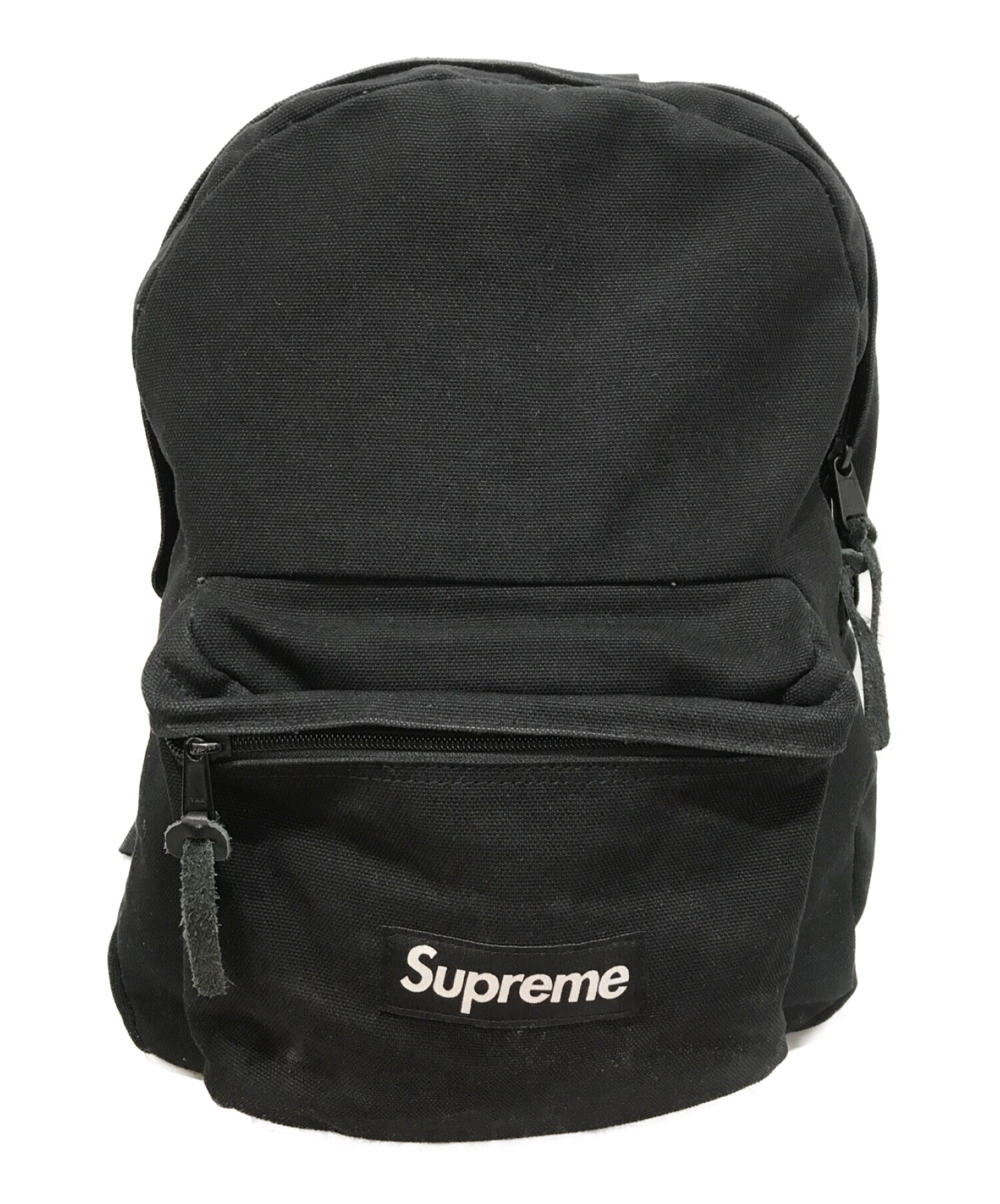 Canvas Backpack 黒 Supreme