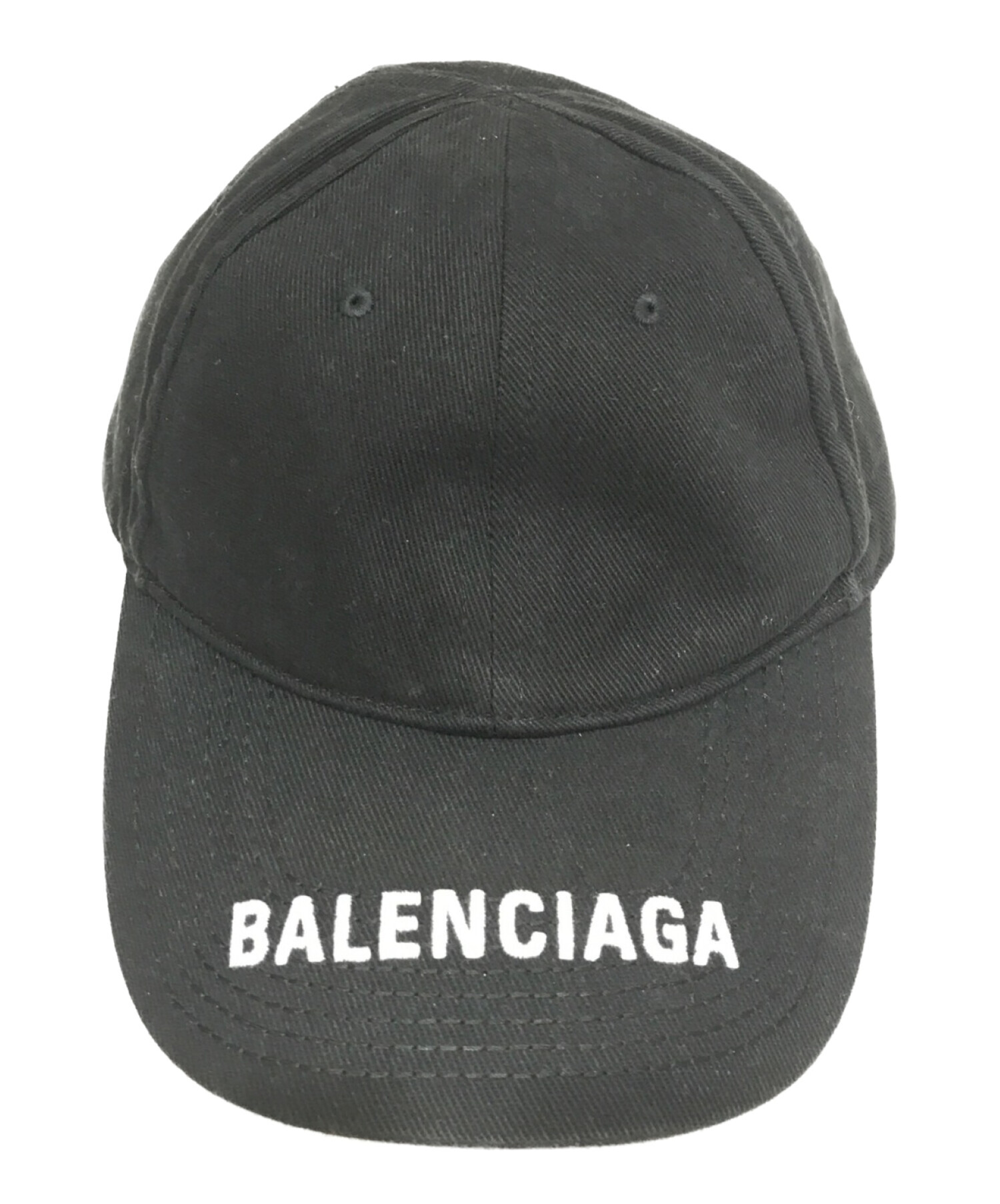 【良品】バレンシアガ キャップ 旧ロゴ ブラック 黒 L BALENCIAGA