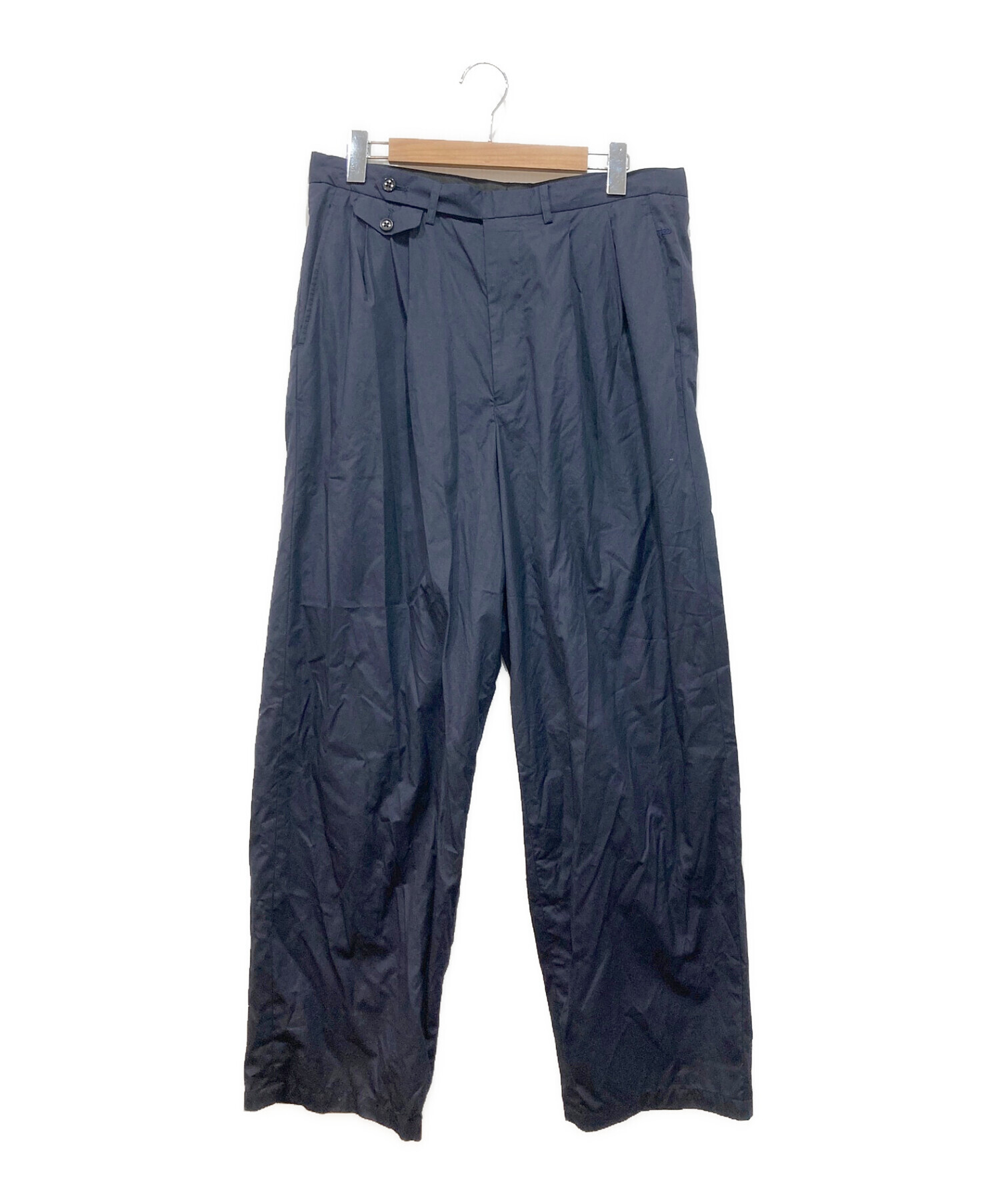 Brooke FOG CN Twill Pants NAVY – Adult Oriented Robes｜スラックス