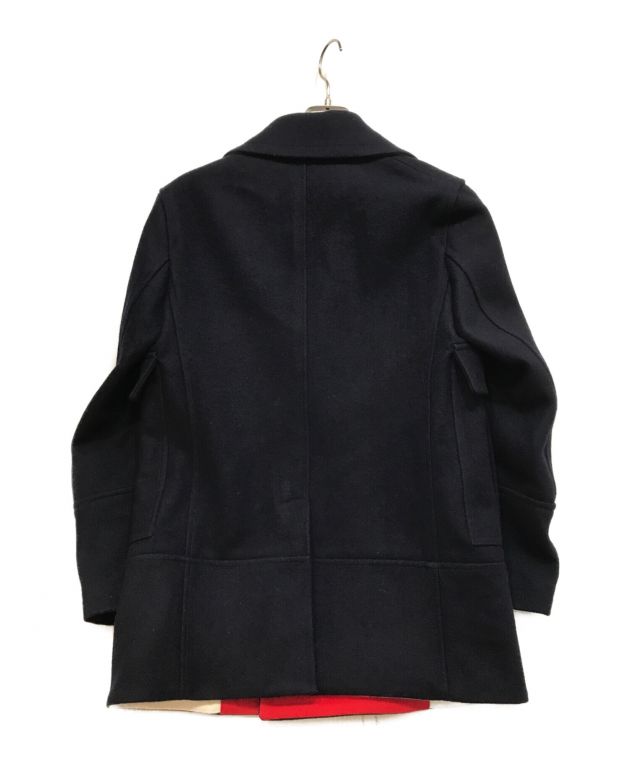 中古・古着通販】VALENTINO (ヴァレンティノ) Pコート ネイビー サイズ 