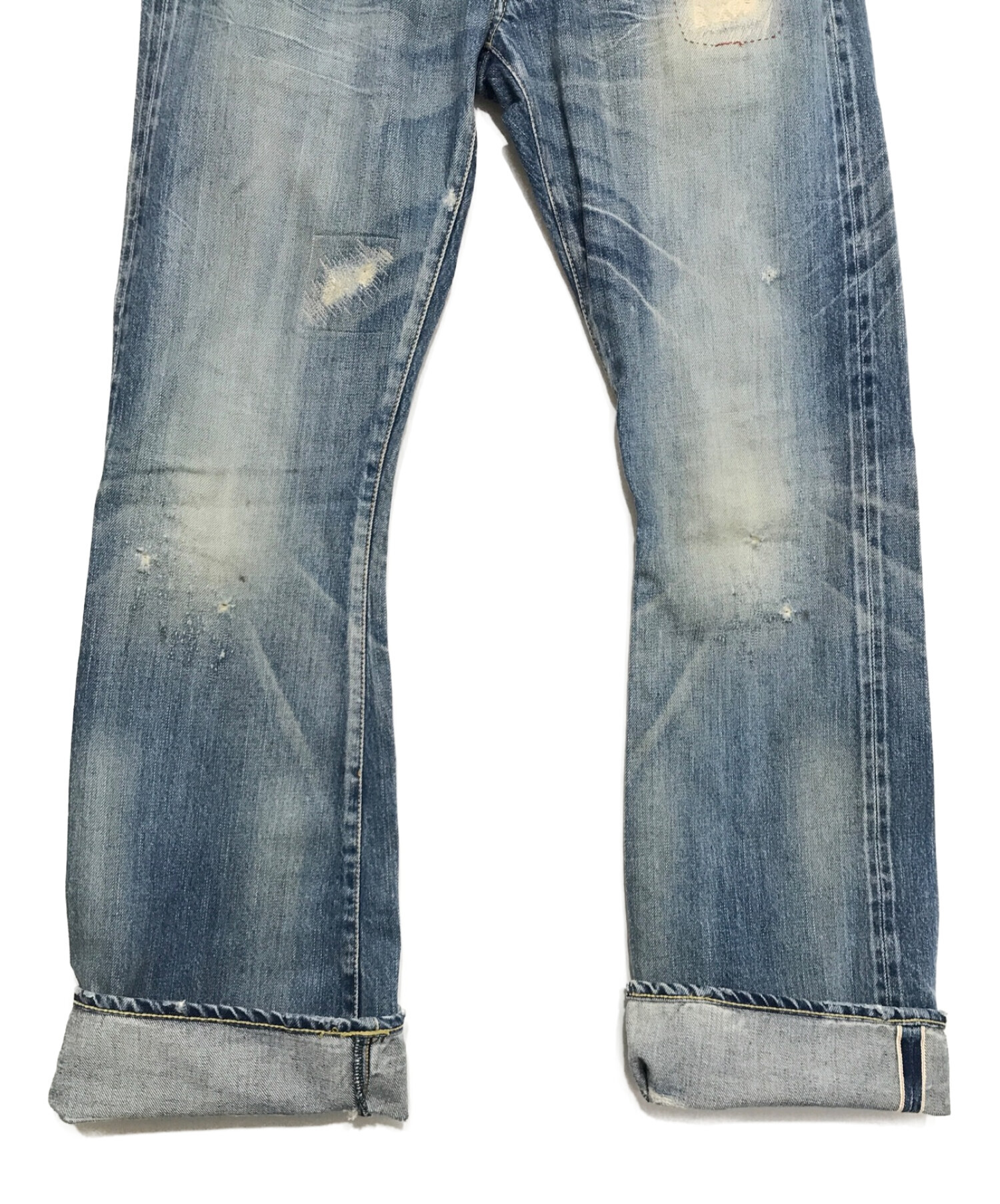 HYSTERIC GLAMOUR スタッズデニムパンツ HYSTERIC GLAMOUR ヒステリックグラマー スタッズ付きブラックスリム