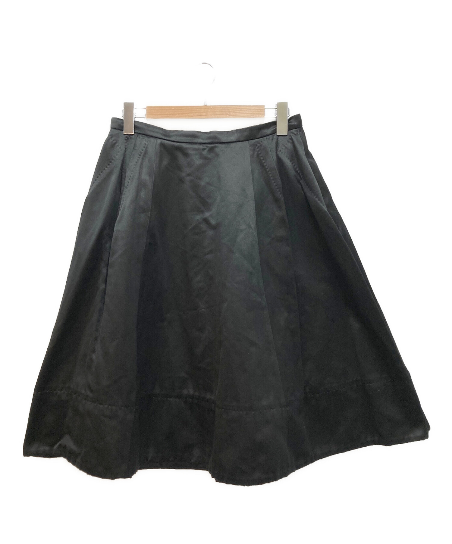 【美品】LOUIS VUITTON  ルイヴィトン『レザースカート size40