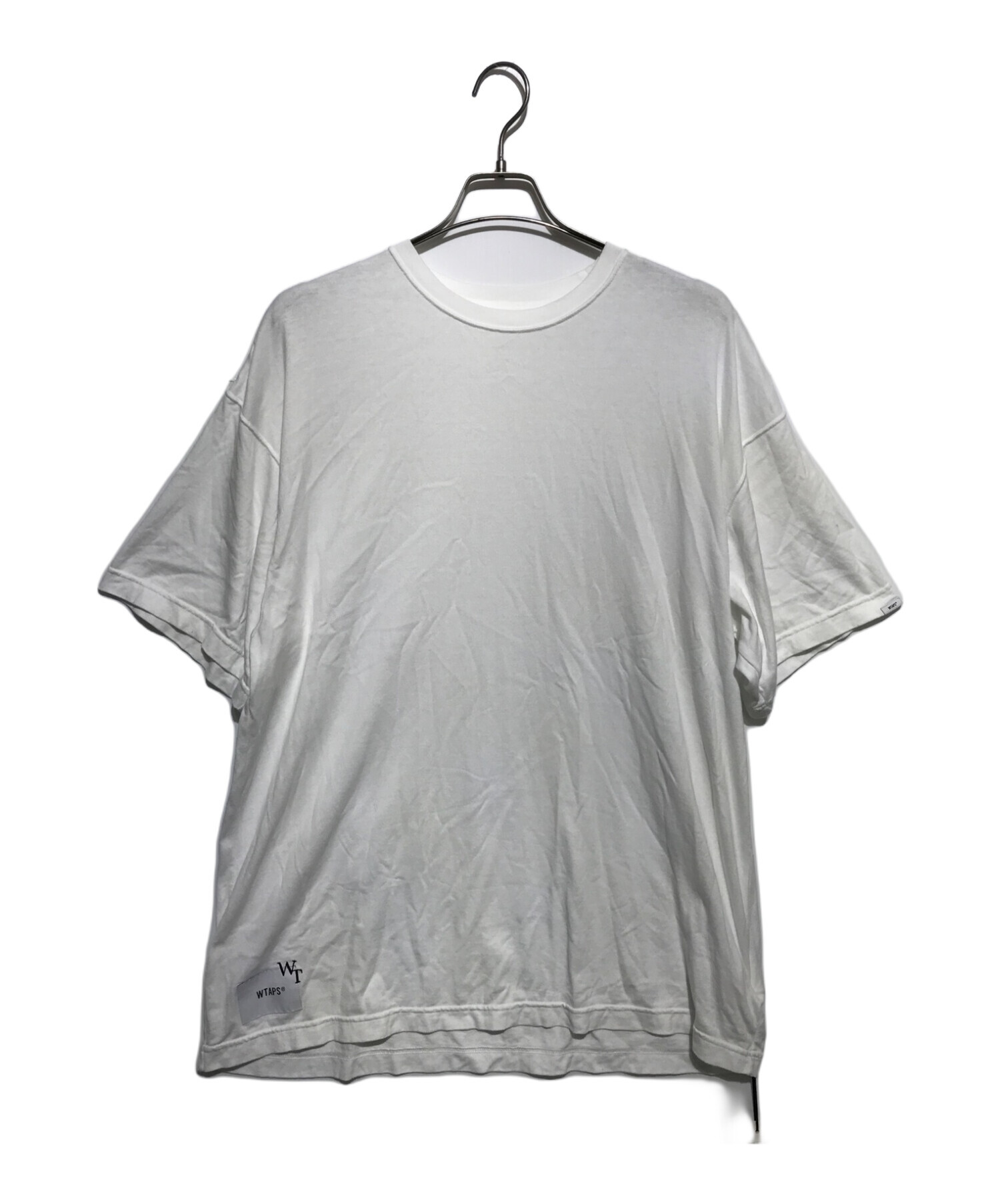中古・古着通販】WTAPS (ダブルタップス) 半袖Tシャツ ホワイト サイズ  