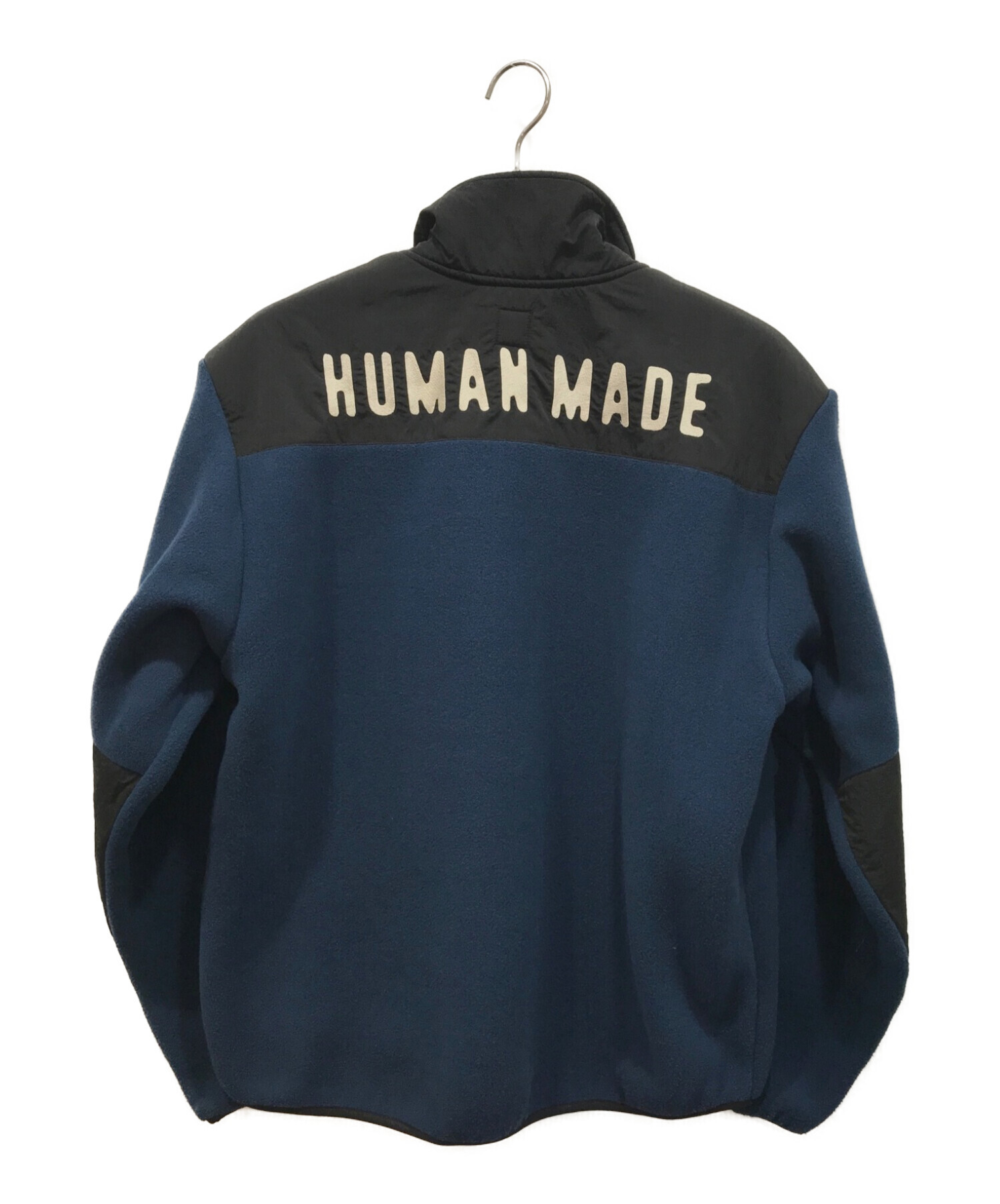 HUMAN MADE (ヒューマンメイド) フリースジャケット ネイビー サイズ:M